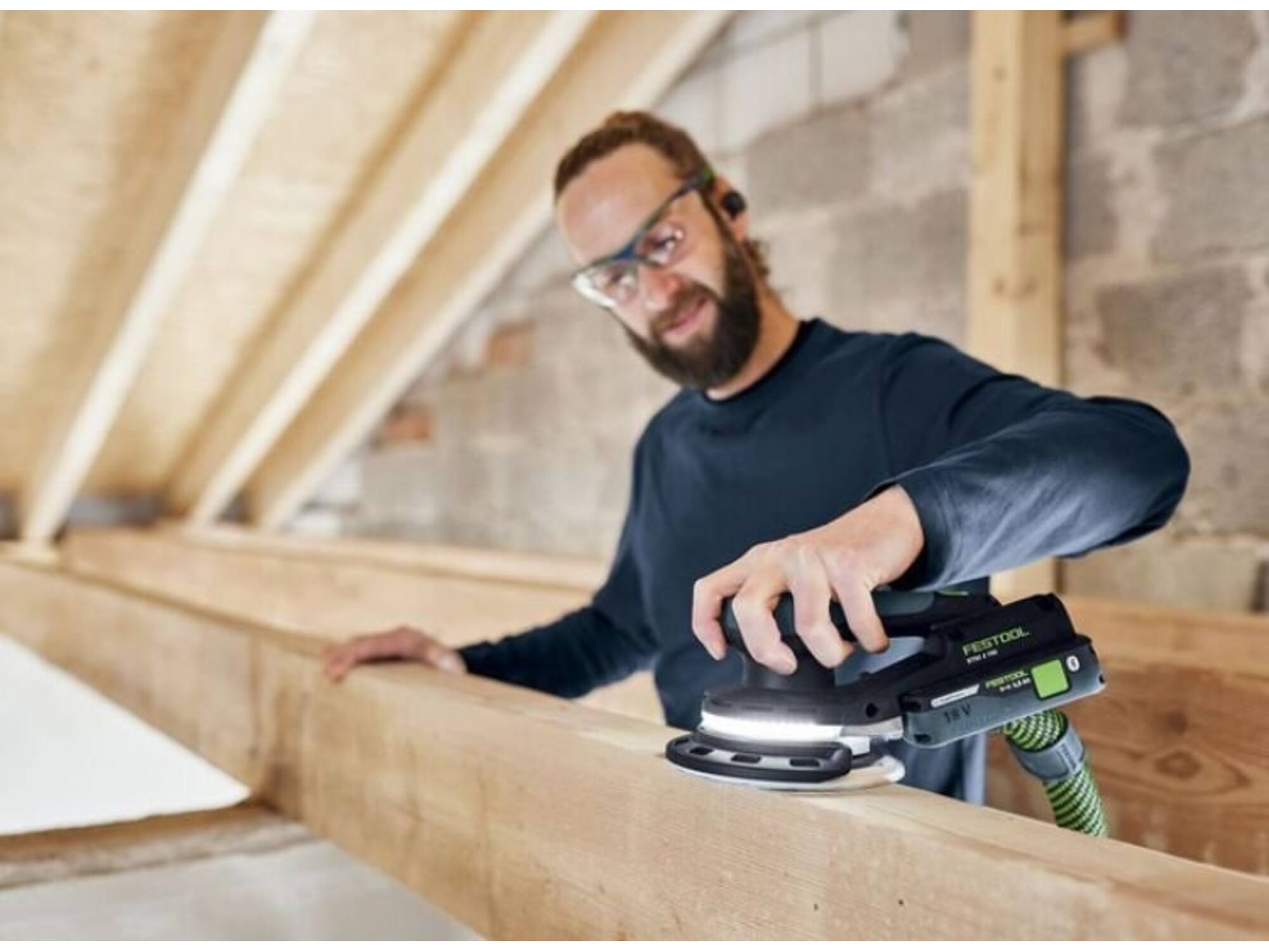 Festool Accu-excenterschuurmachine ETSC 2 150-Basic 18V