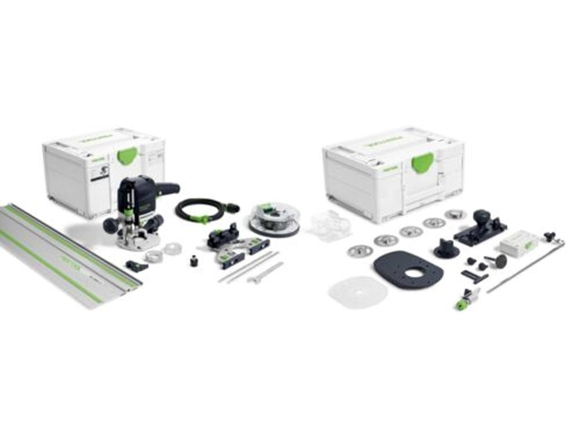 FESTOOL Bovenfreesmachine met freesbox OF 1010 REBQ-SET+BOX