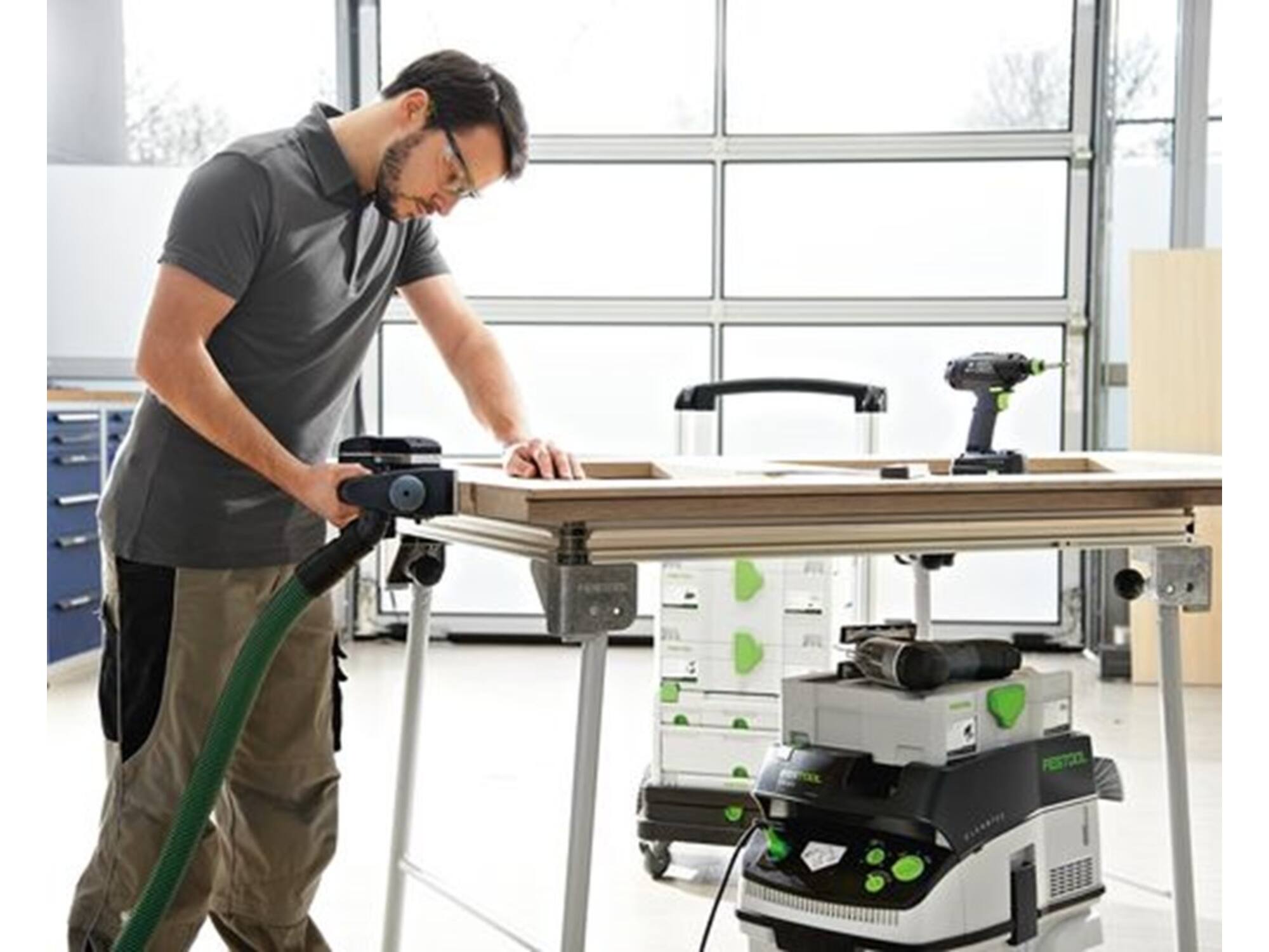 Festool schaafmachine EHL 65 EQ-PLUS