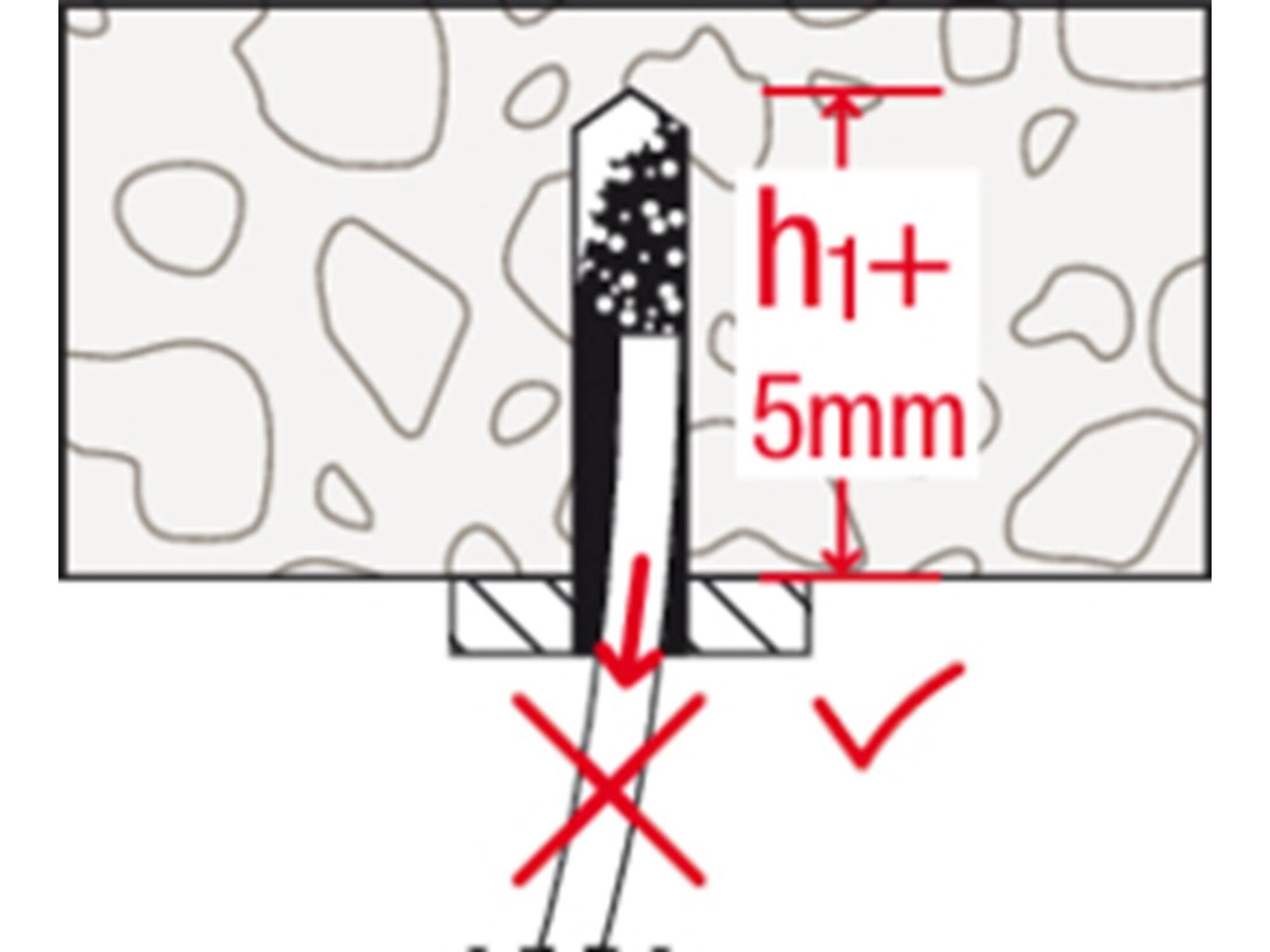 Fischer Plafondanker FDN II 6/5 43MM 100st
