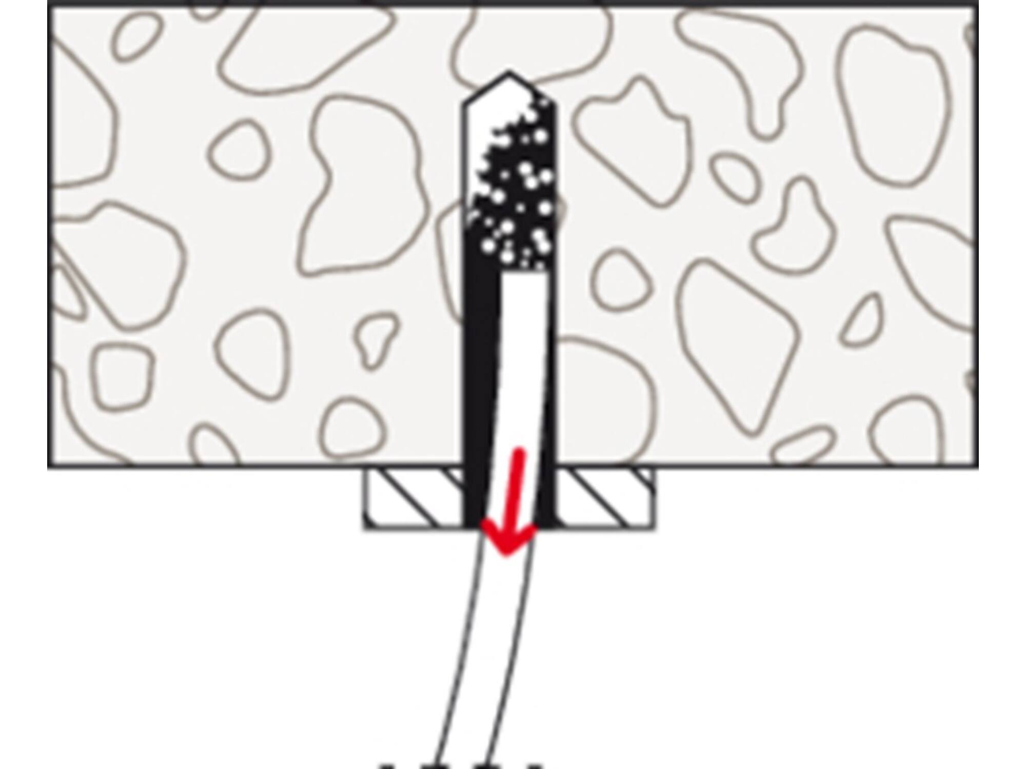 Fischer Plafondanker FDN II 6/5 43MM 100st