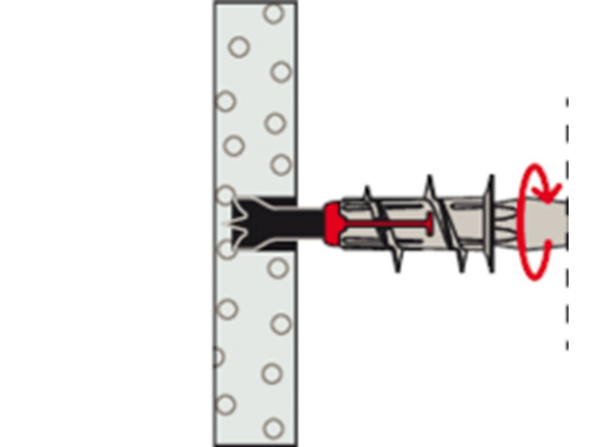 Fischer Gipsplaatplug DUOBLADE 44MM 40st