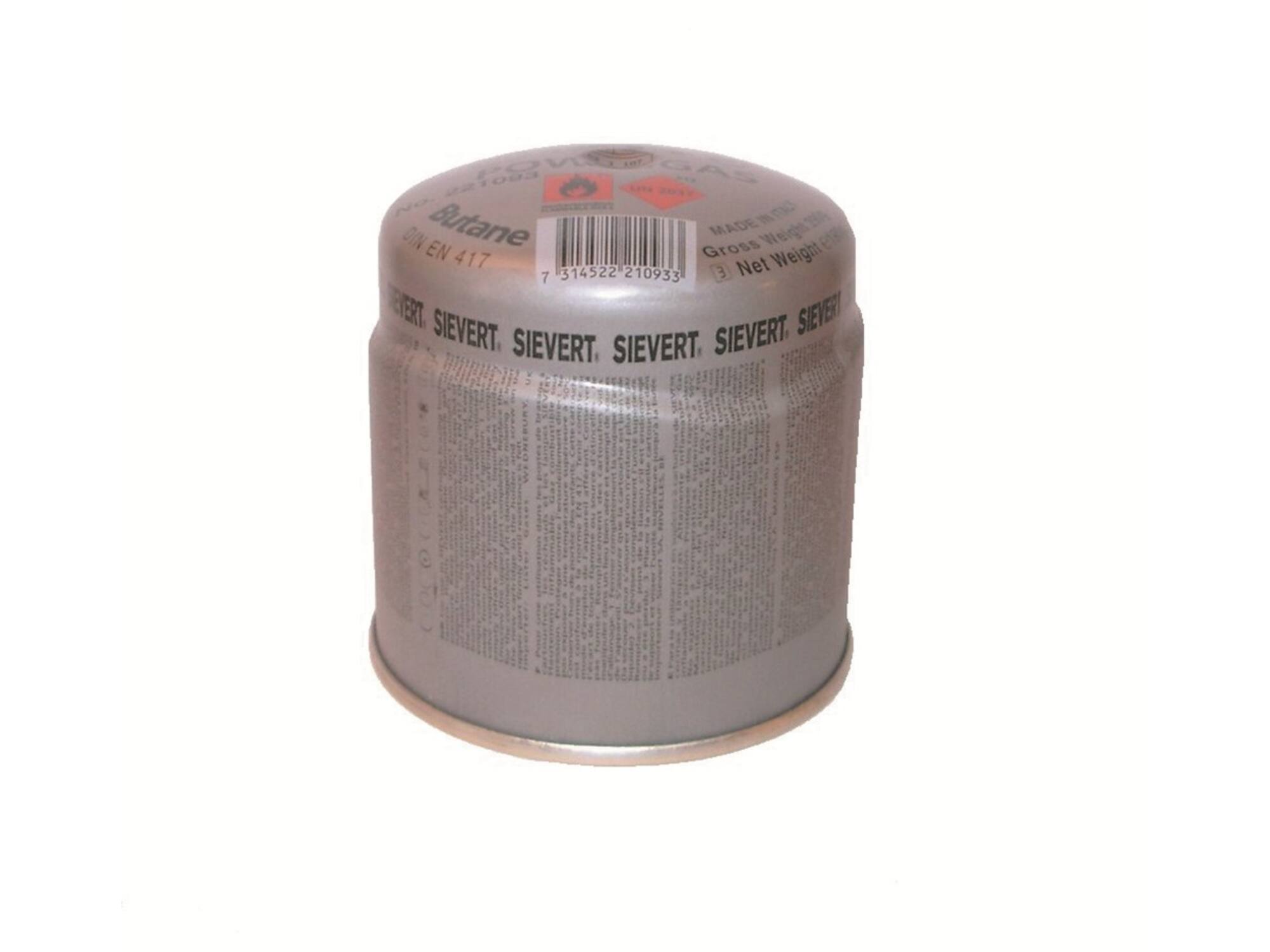 SIEVERT Gaspatroon doorpriksysteem butaangas 350 ML