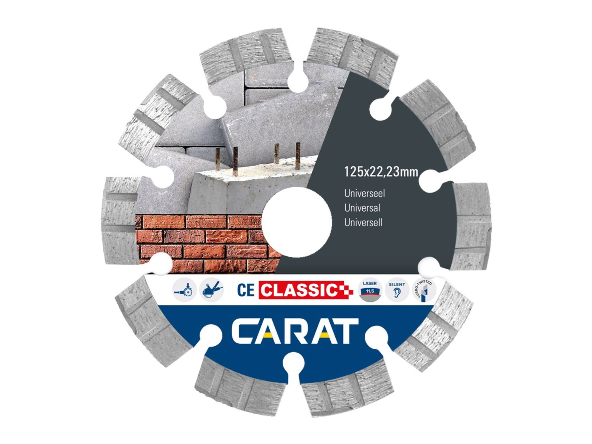 CARAT Diamantzaag universeel CE CLASSIC 230X22,23