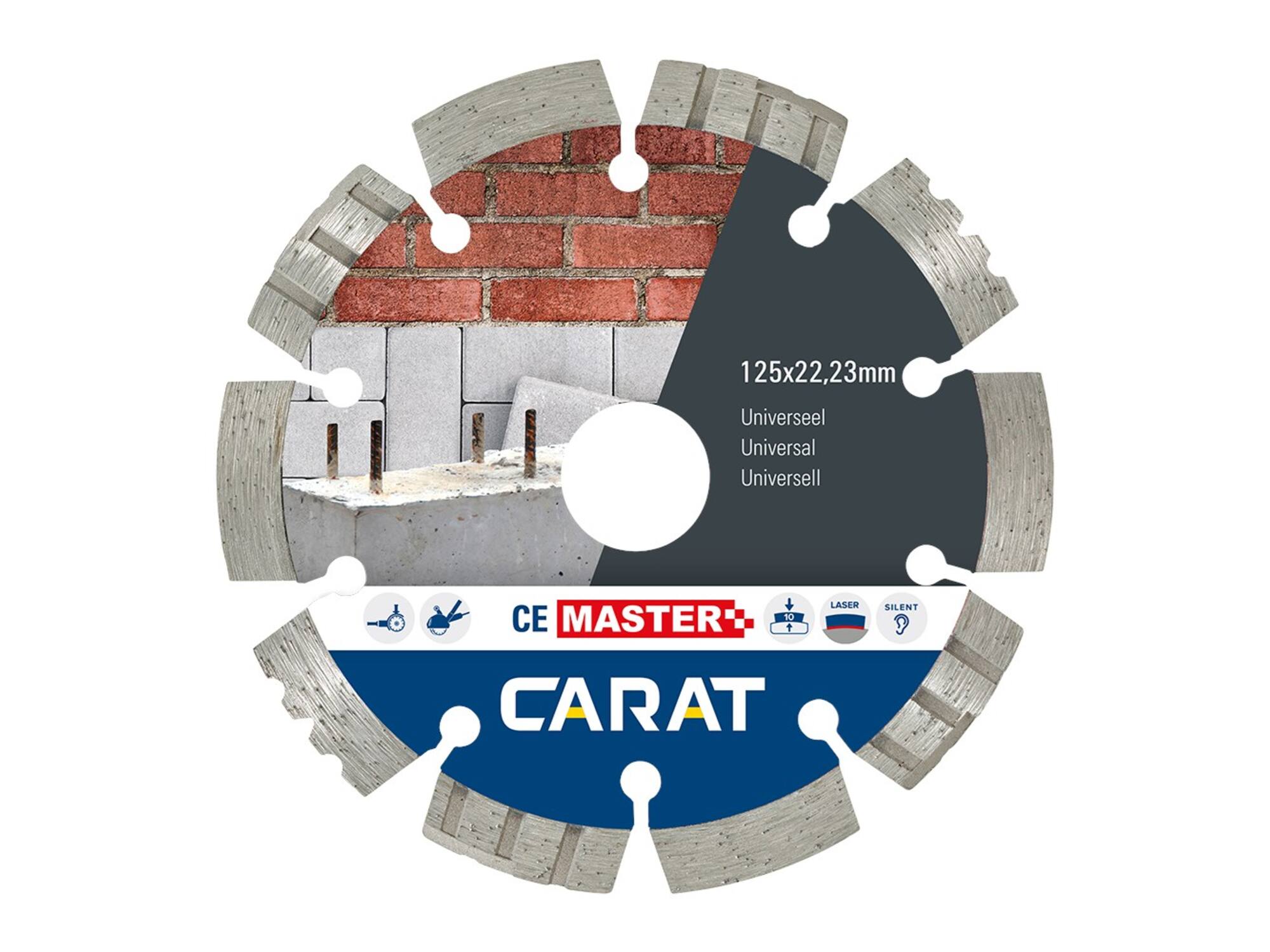 CARAT Diamantzaag universeel CE MASTER 150X22,23