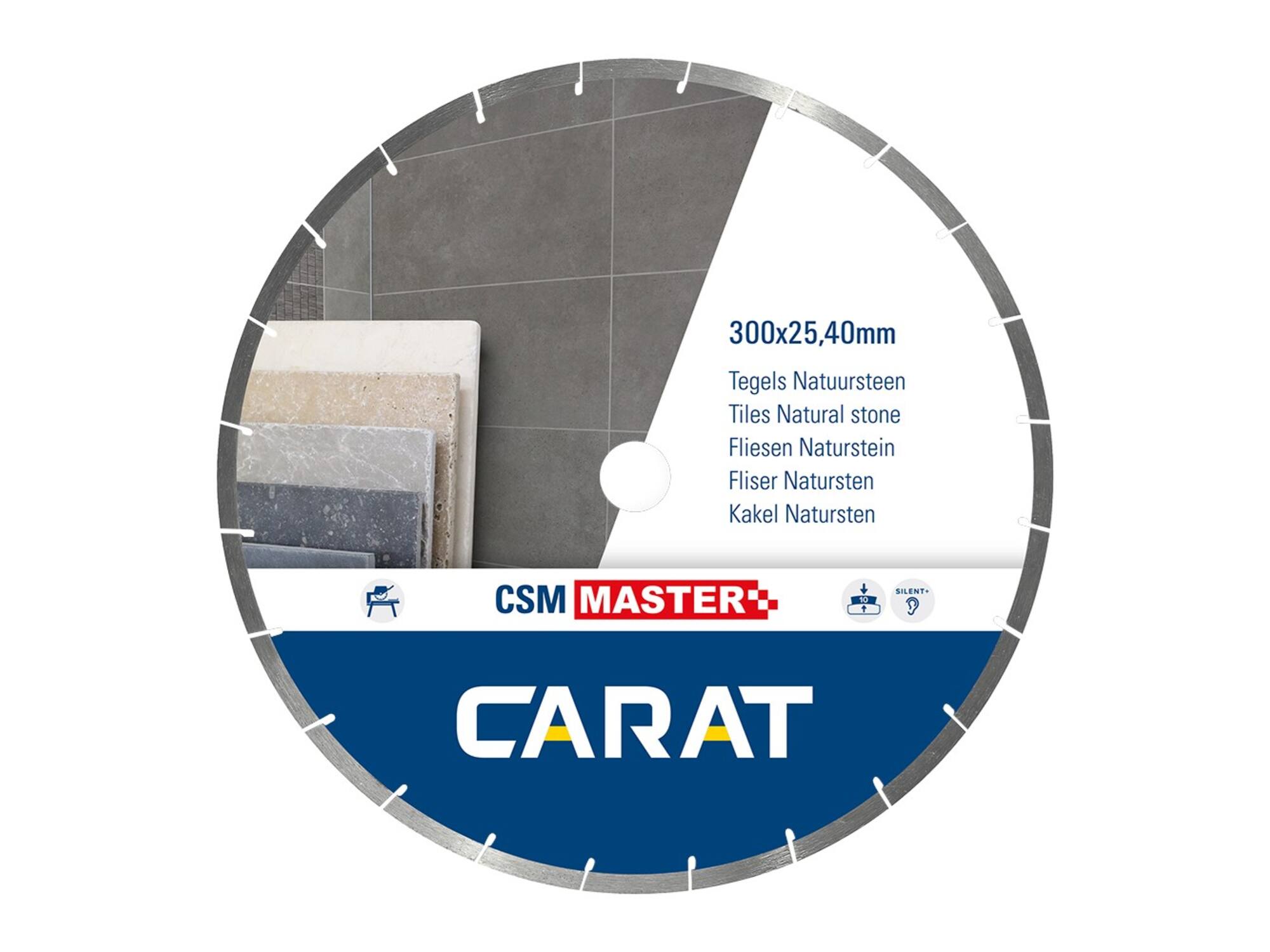 CARAT Diamantzaag tegels CSM MASTER 350X25,40