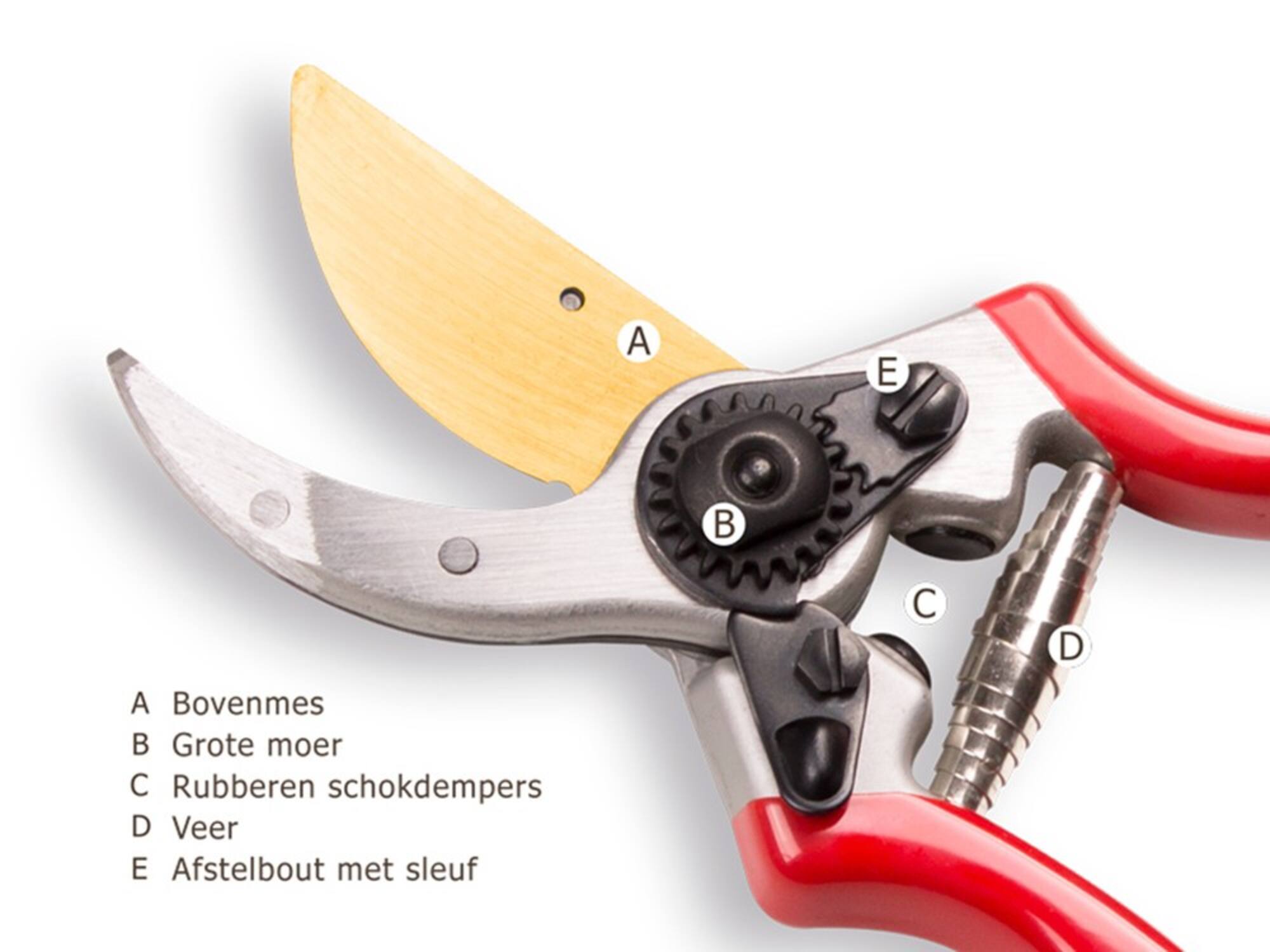 TITAN Snoeischaar BLAD MET TITANIUM COATING