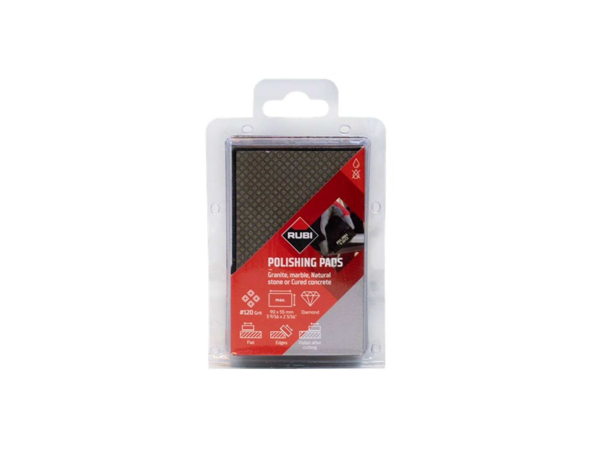 Rubi Diamant polijstpad korrel 120