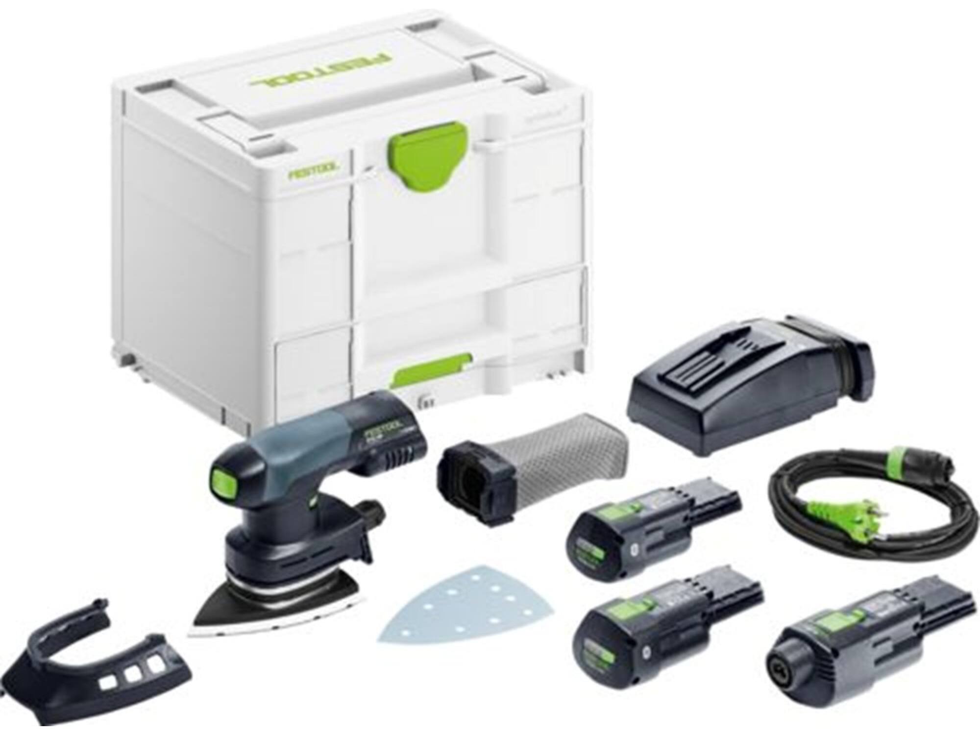 FESTOOL Accu-deltaschuurmachine DTSC 400 3,0 I-SET