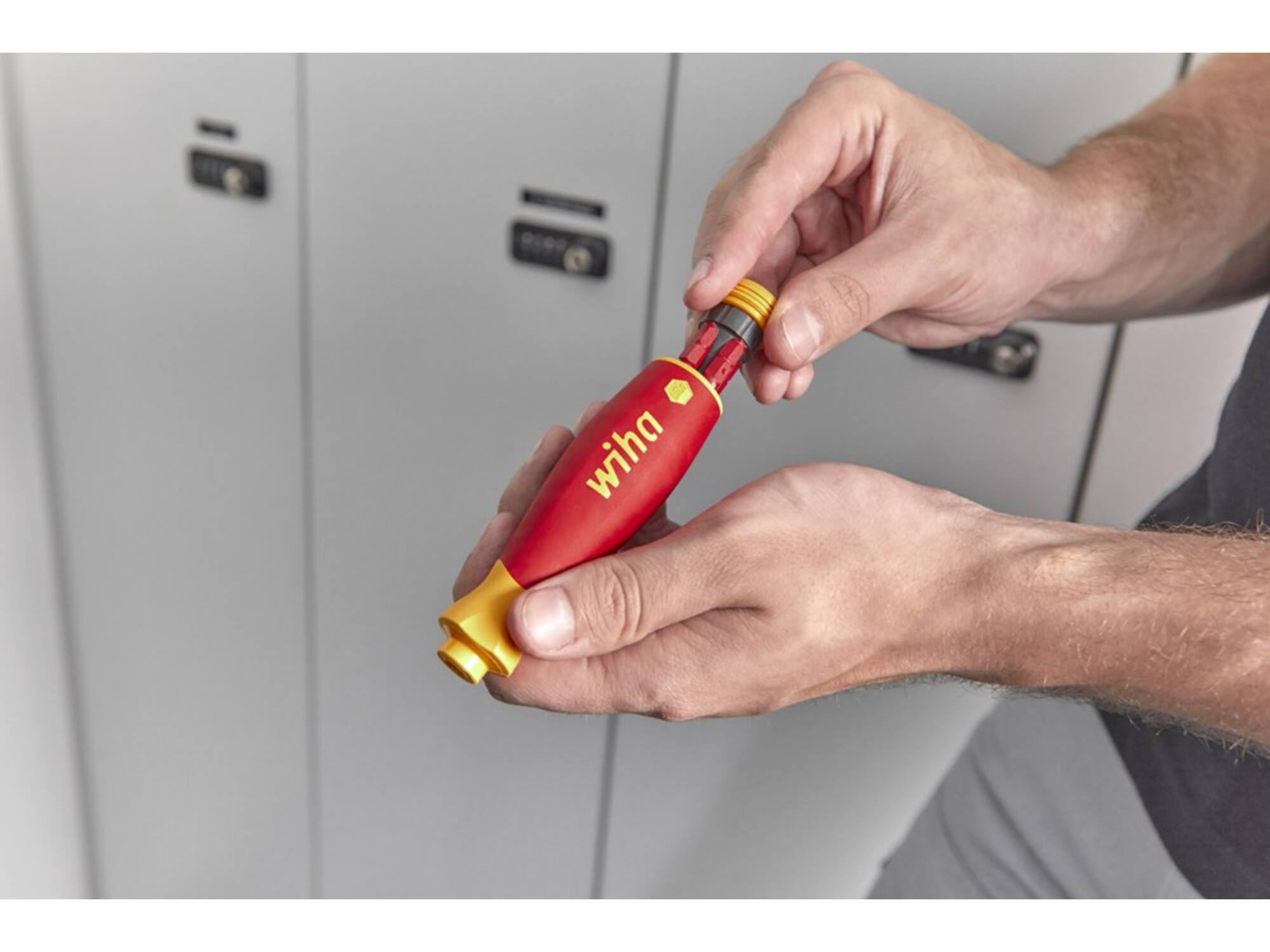 Wiha Schroevendraaier met bitmagazijn Pocketmax electric