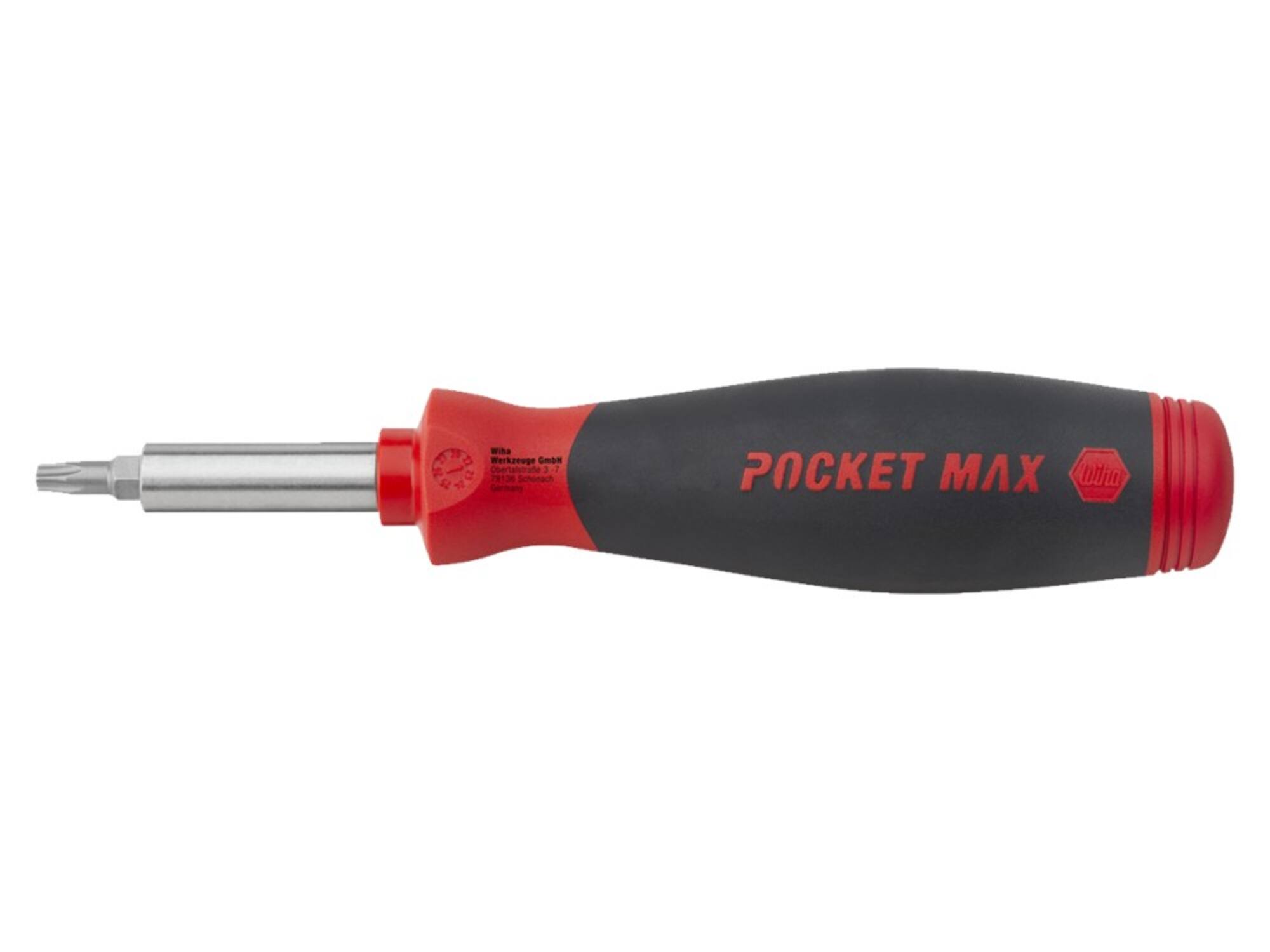 Wiha Schroevendraaier met bitmagazijn Pocketmax magnetisch