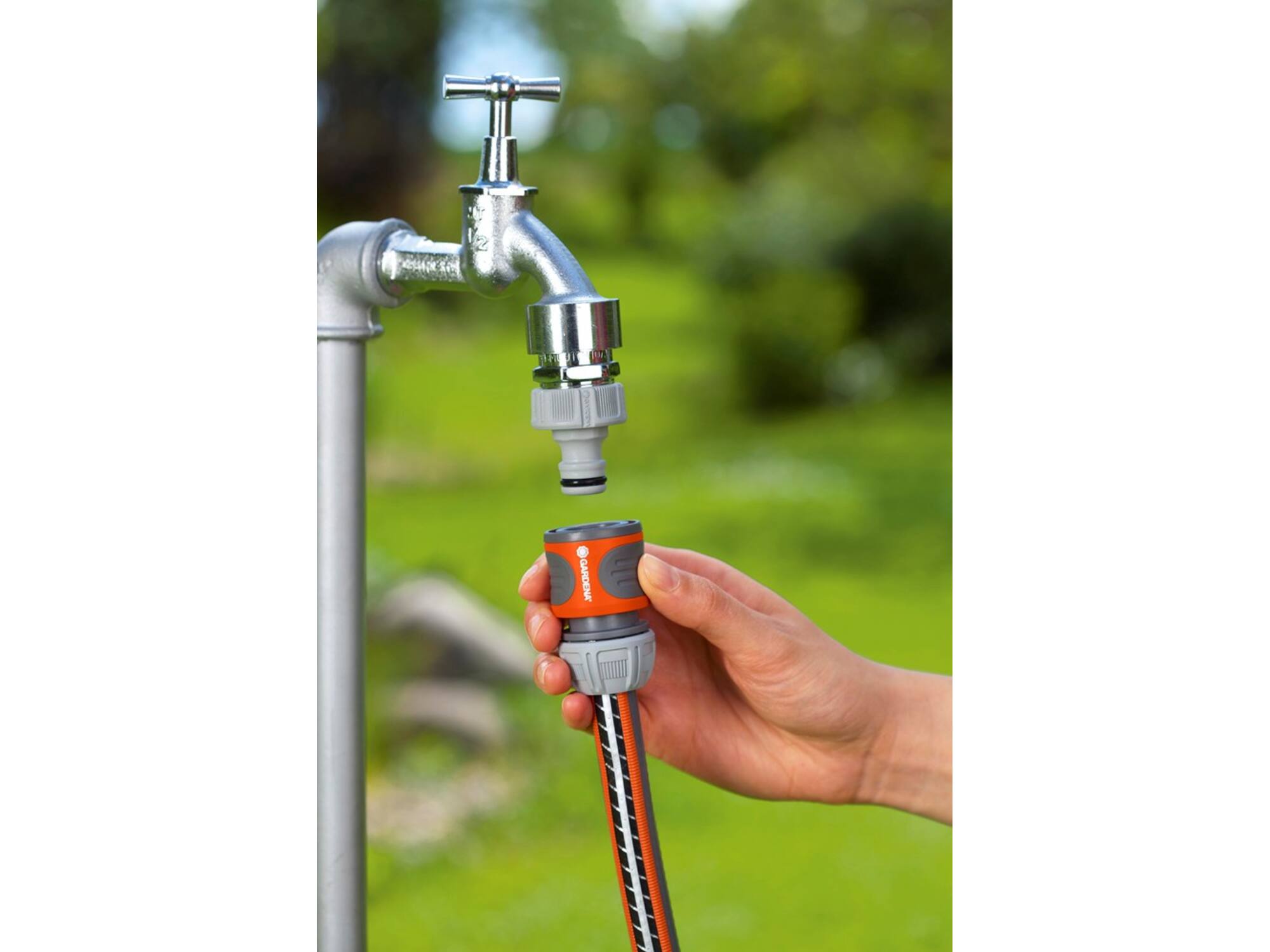 Gardena Koppeling zonder waterstop 18215 1/2"