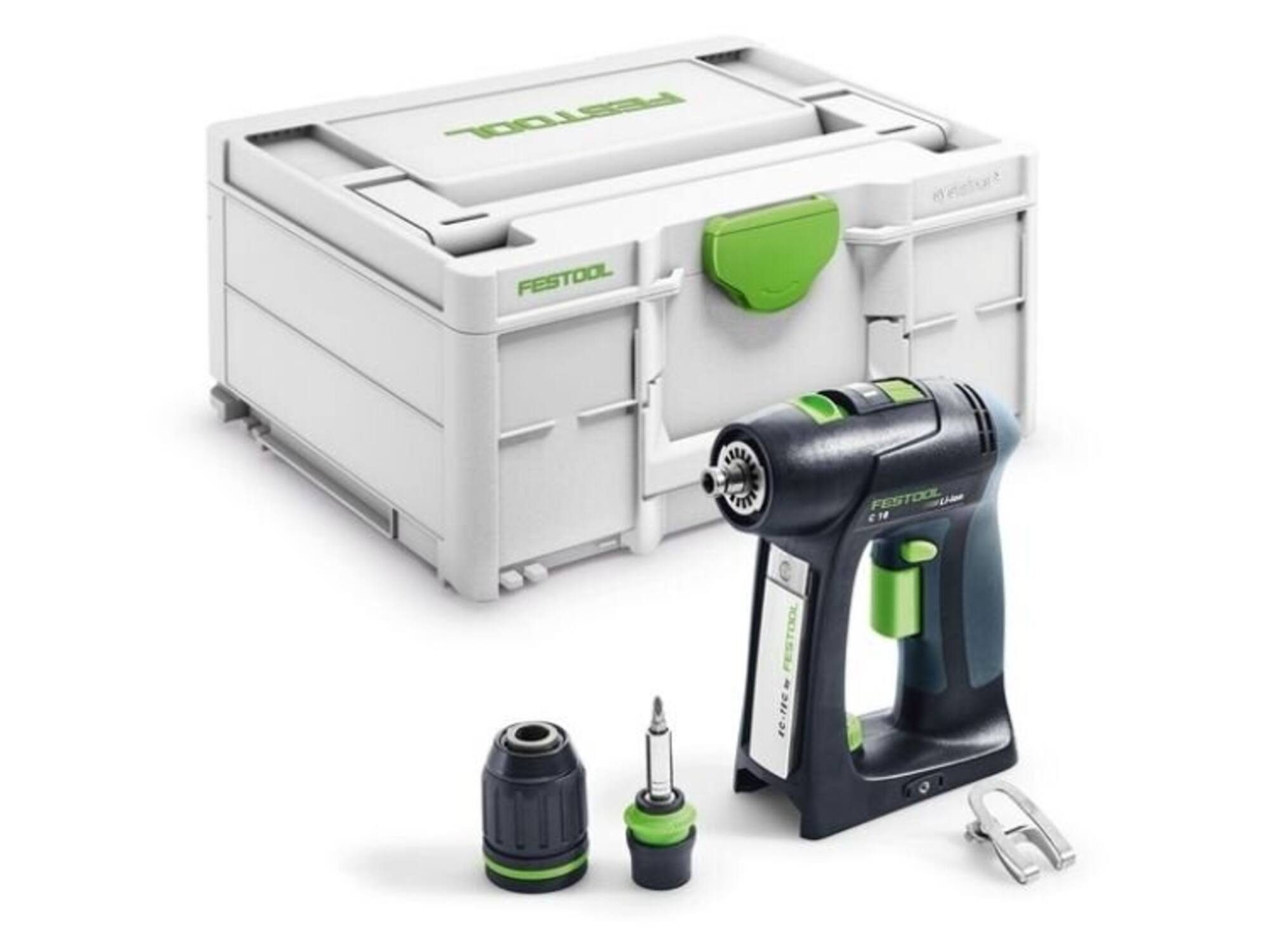 FESTOOL Accu Schroefboormachine C 18 LI BASIC 18V