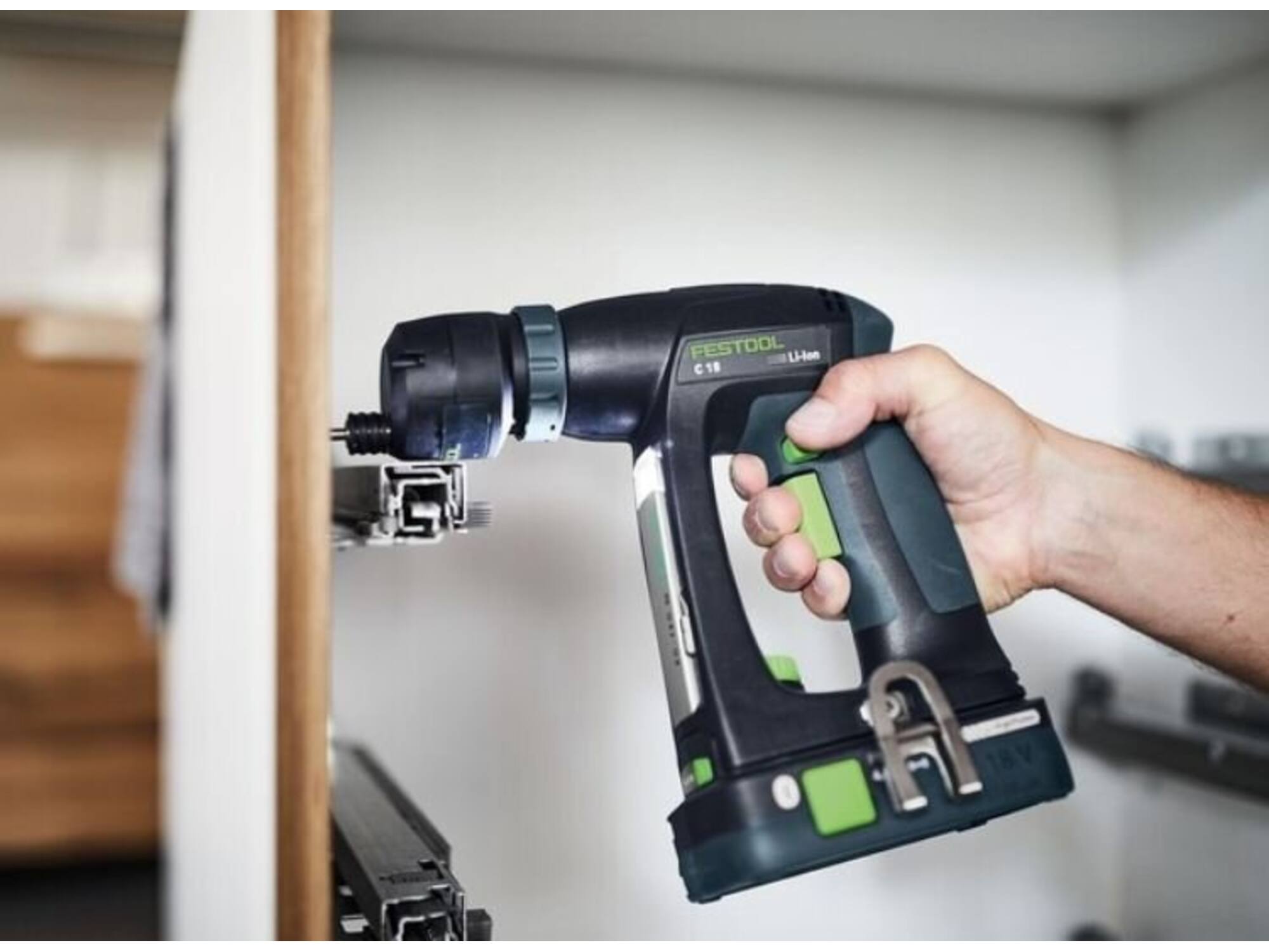 FESTOOL Accu Schroefboormachine C 18 LI BASIC 18V