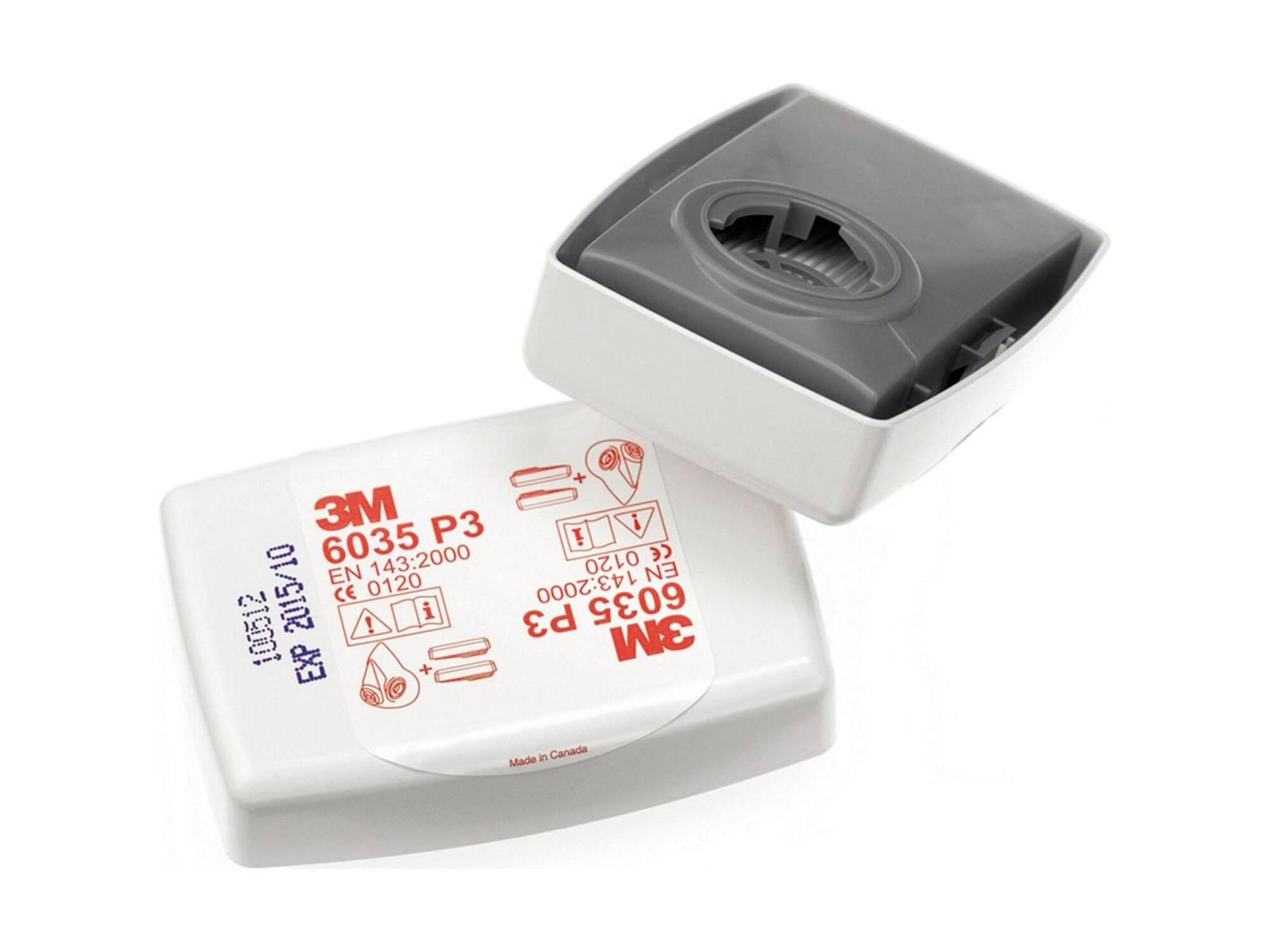 3M stoffilter 6035 P3 R 2 stuks