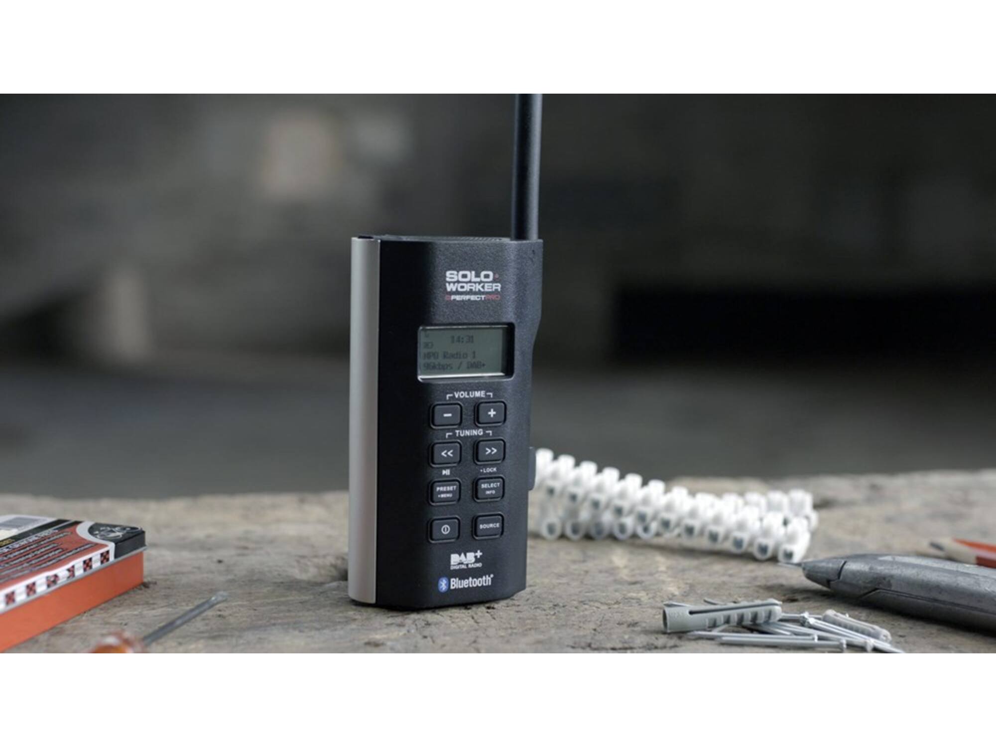 PERFECTPRO Bouwradio SOLOWORKER