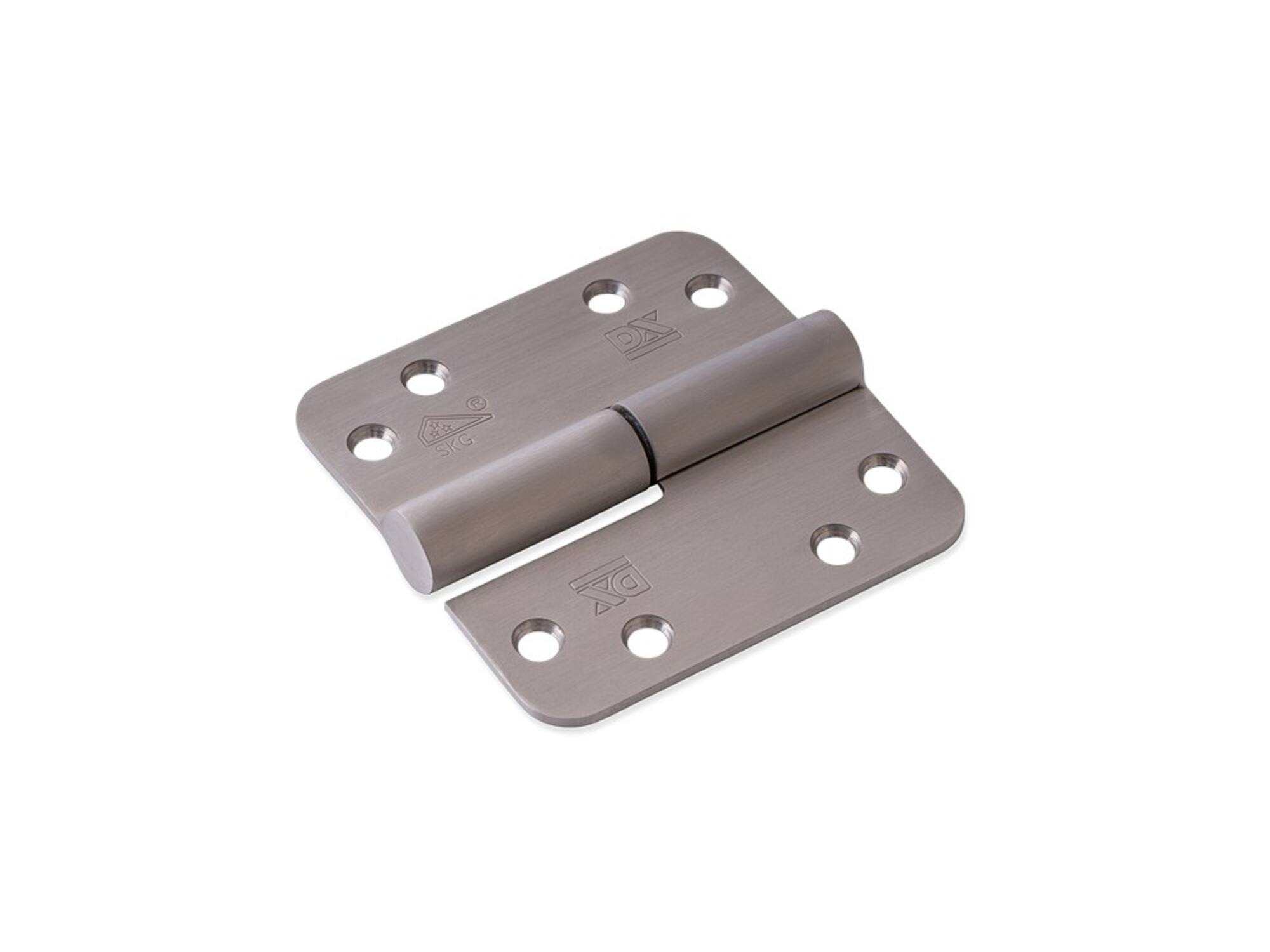 DX Kogelpaumelle rond DIN links RVS ronde hoeken / skg***/links 89X89