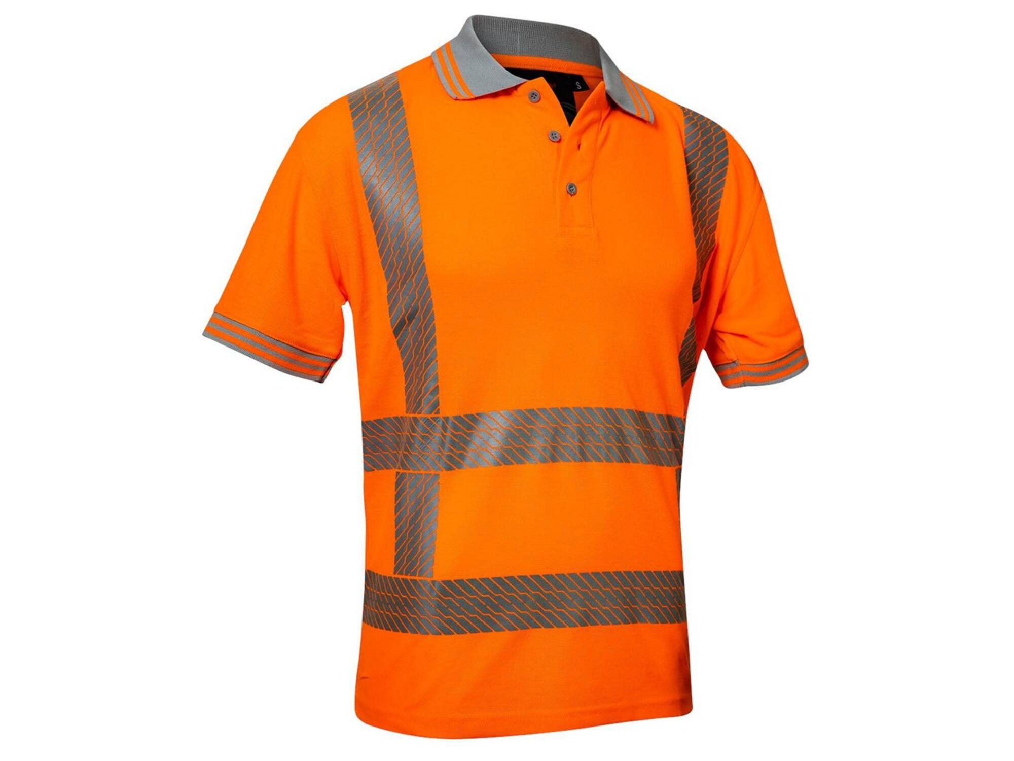 OXXA Poloshirt fluor oranje RWS x-viz-comfort 6210 2XL