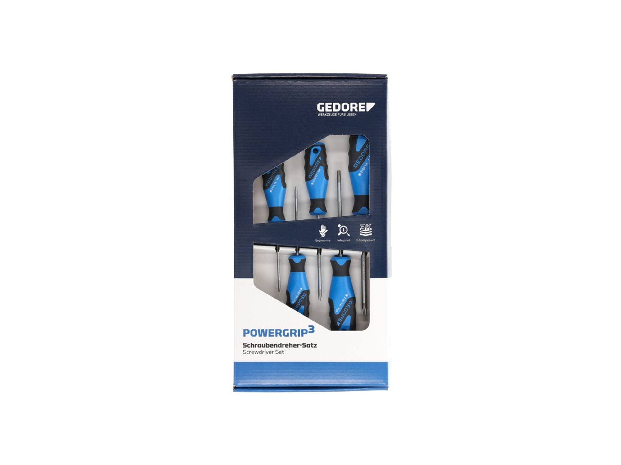 GEDORE Schroevendraaierset torx 2163 TX-05 5-DELIG