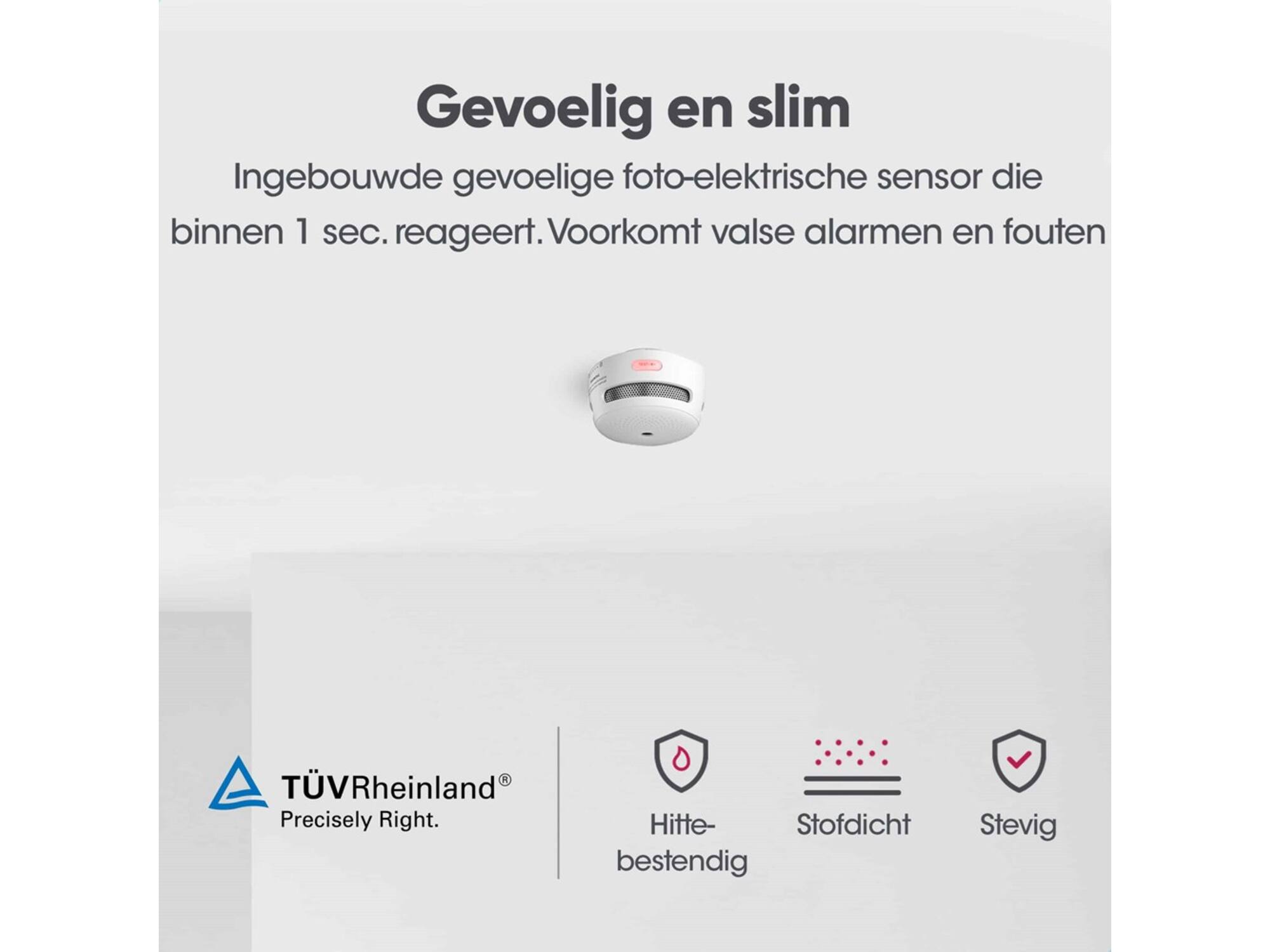 X-SENSE Rookmelder Draadlooskoppelbaar 500.XS01.W 3V