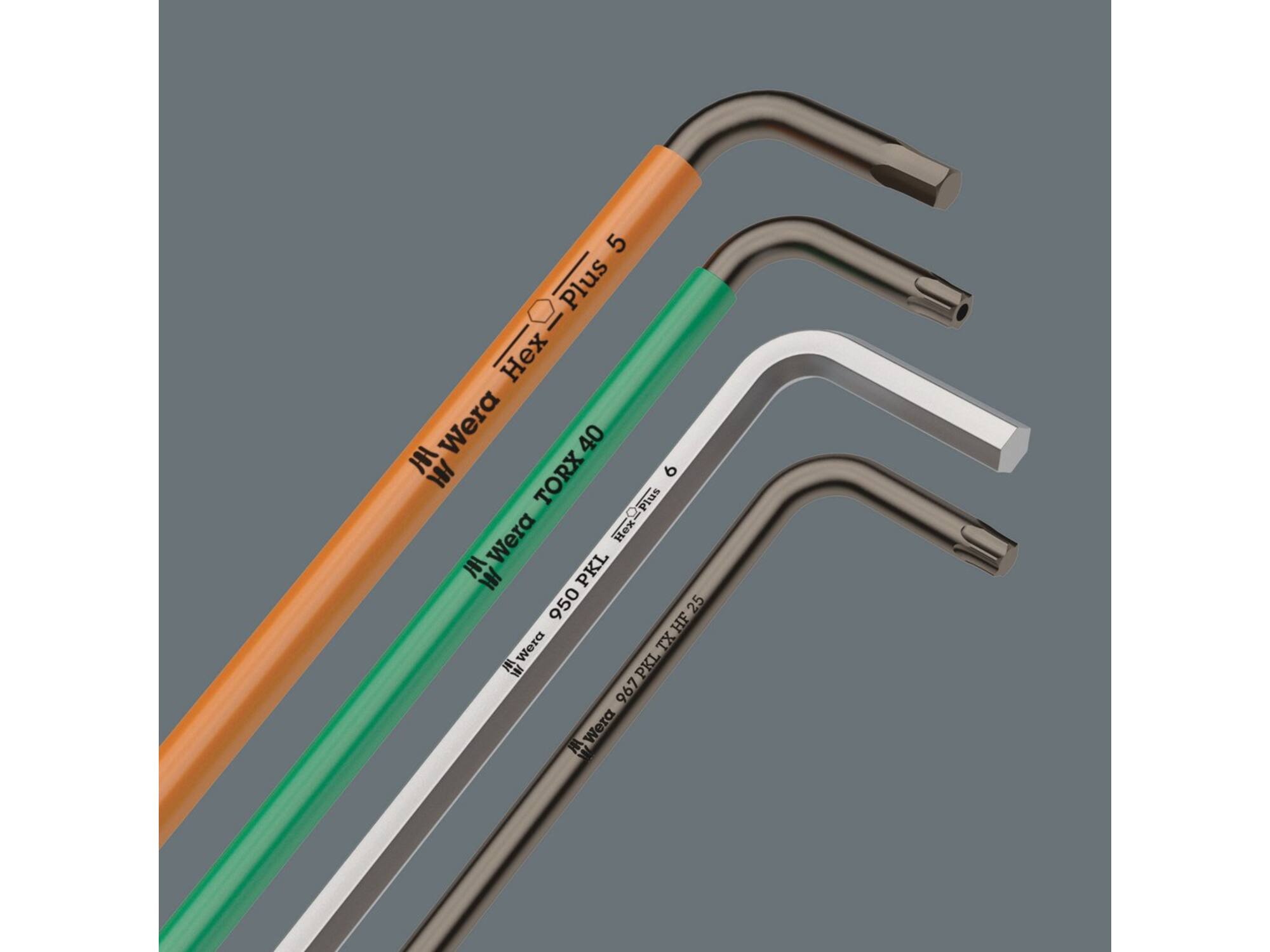WERA Stiftsleutelset lang 950 PKL/9 BM N SB 9-DELIG