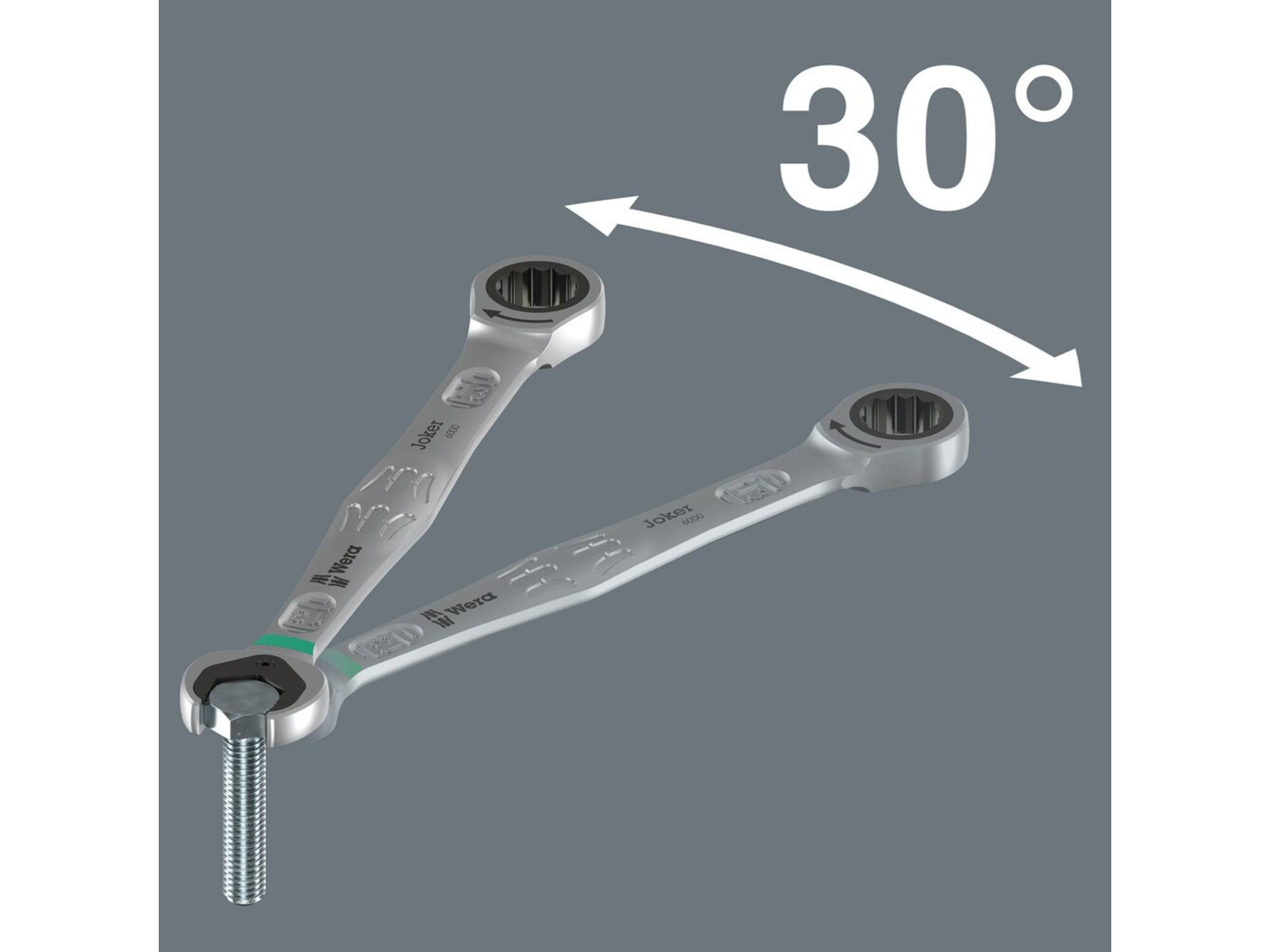 WERA Ringratelsleutel JOKER 12 SB 12 MM