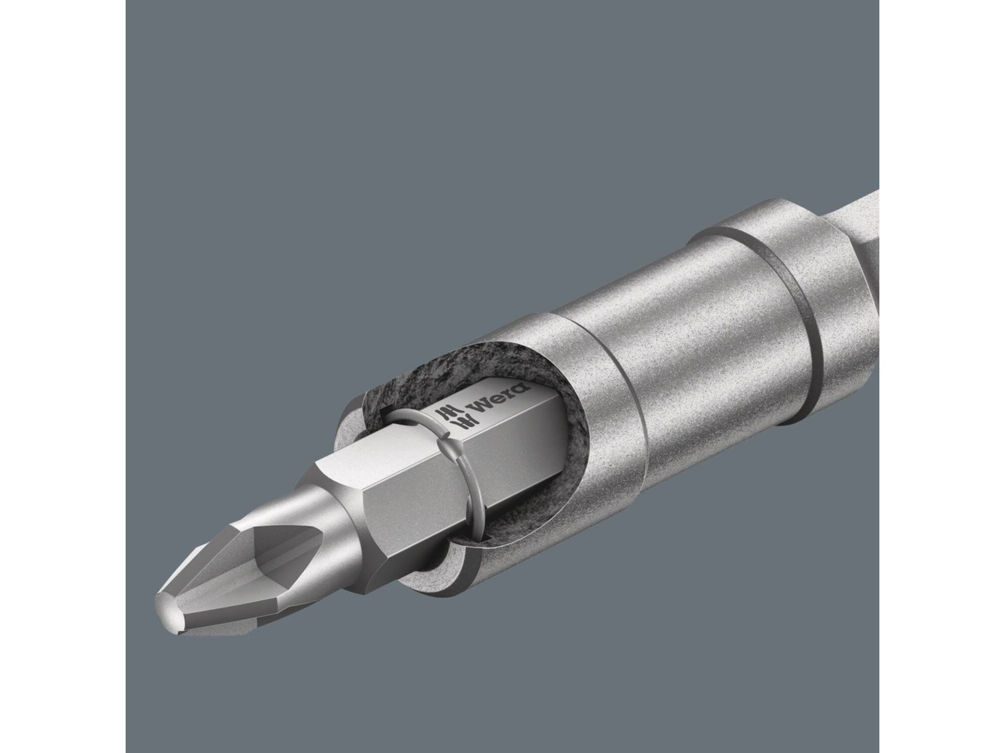 WERA Bithouder universeel sterke spanring 899/4/1 S 200 MM