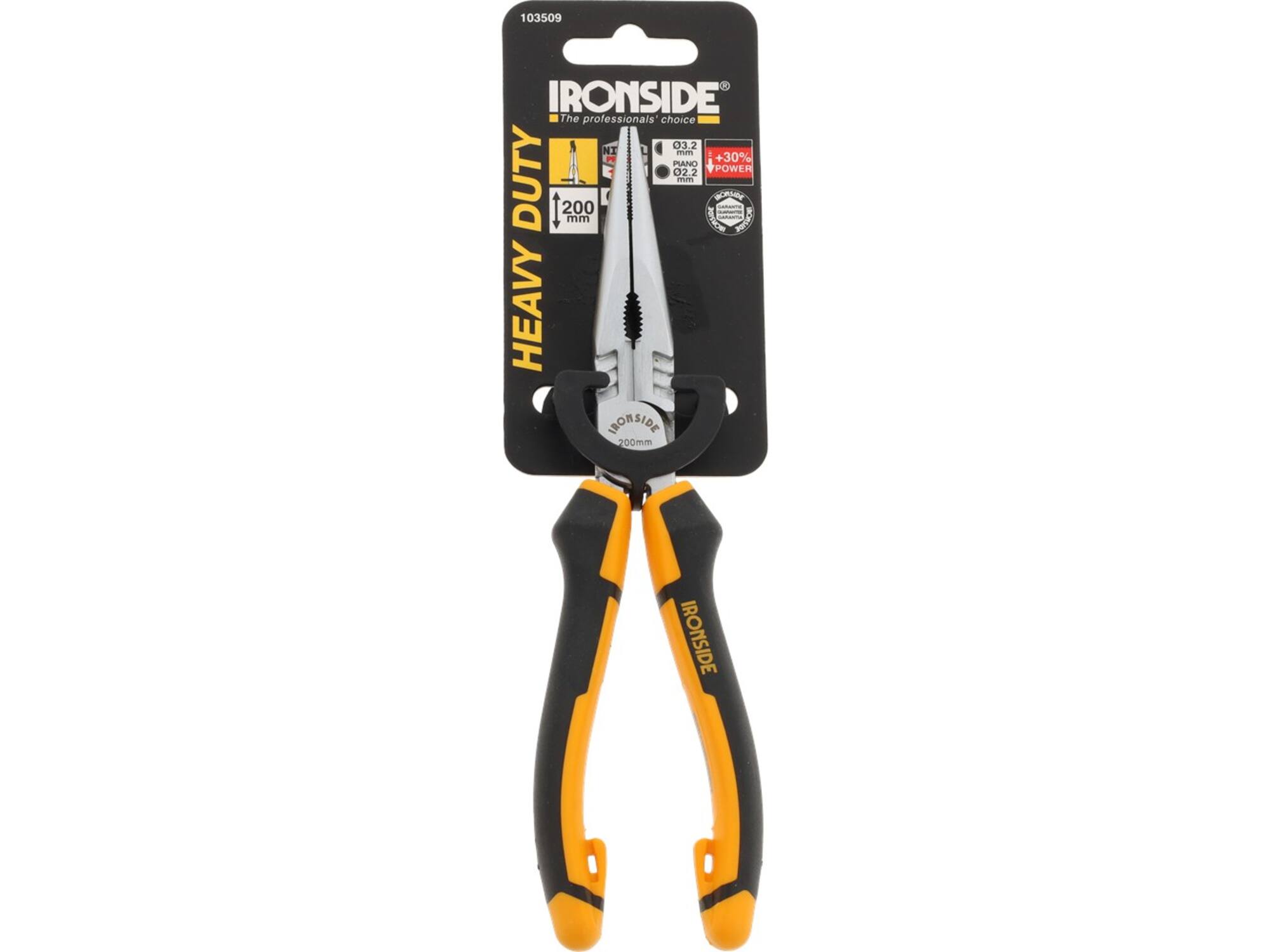 IRONSIDE Telefoontang combi recht 200 MM