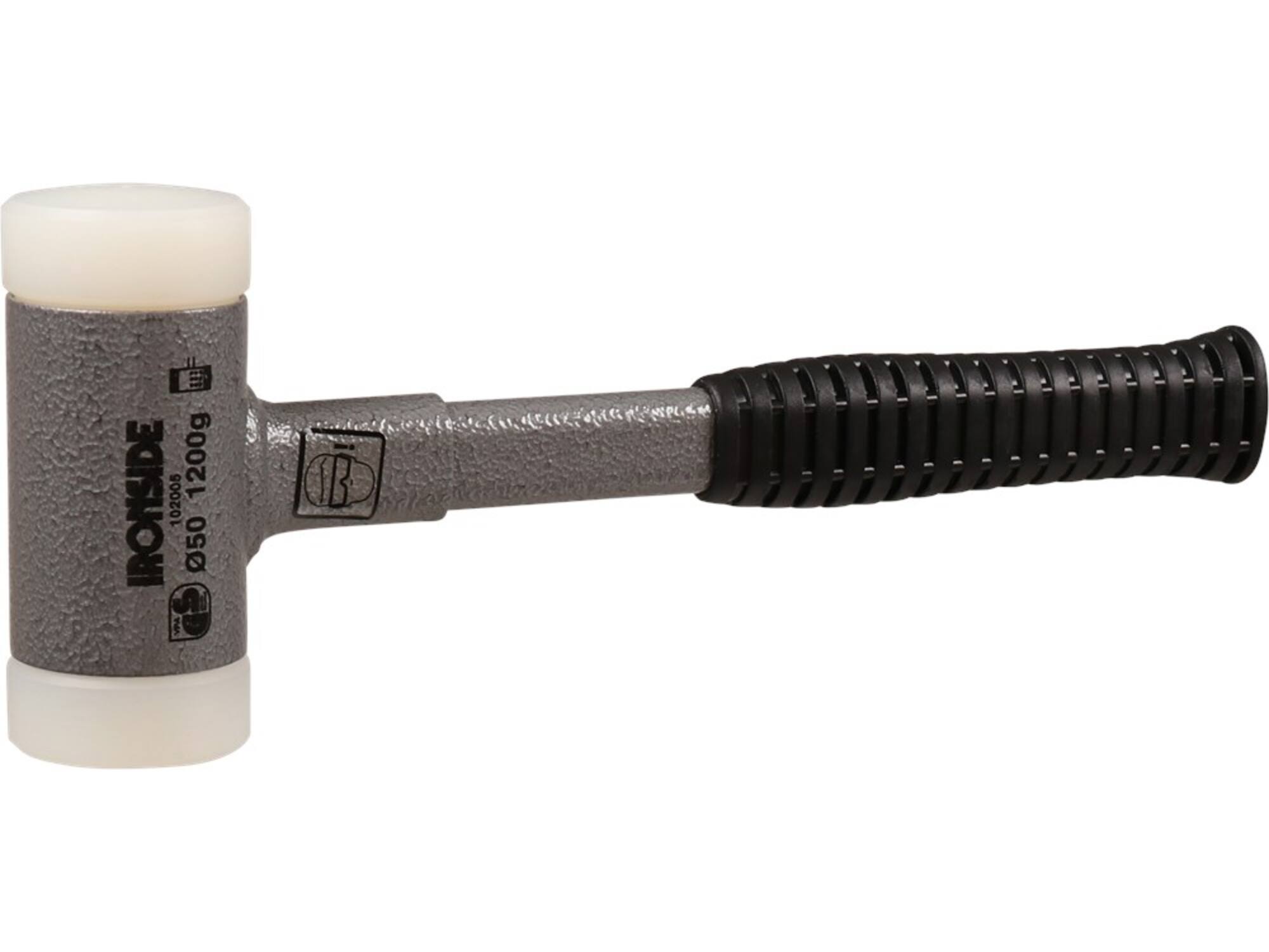 Ironside Hamer terugslagvrij met nylon kop 50 mm