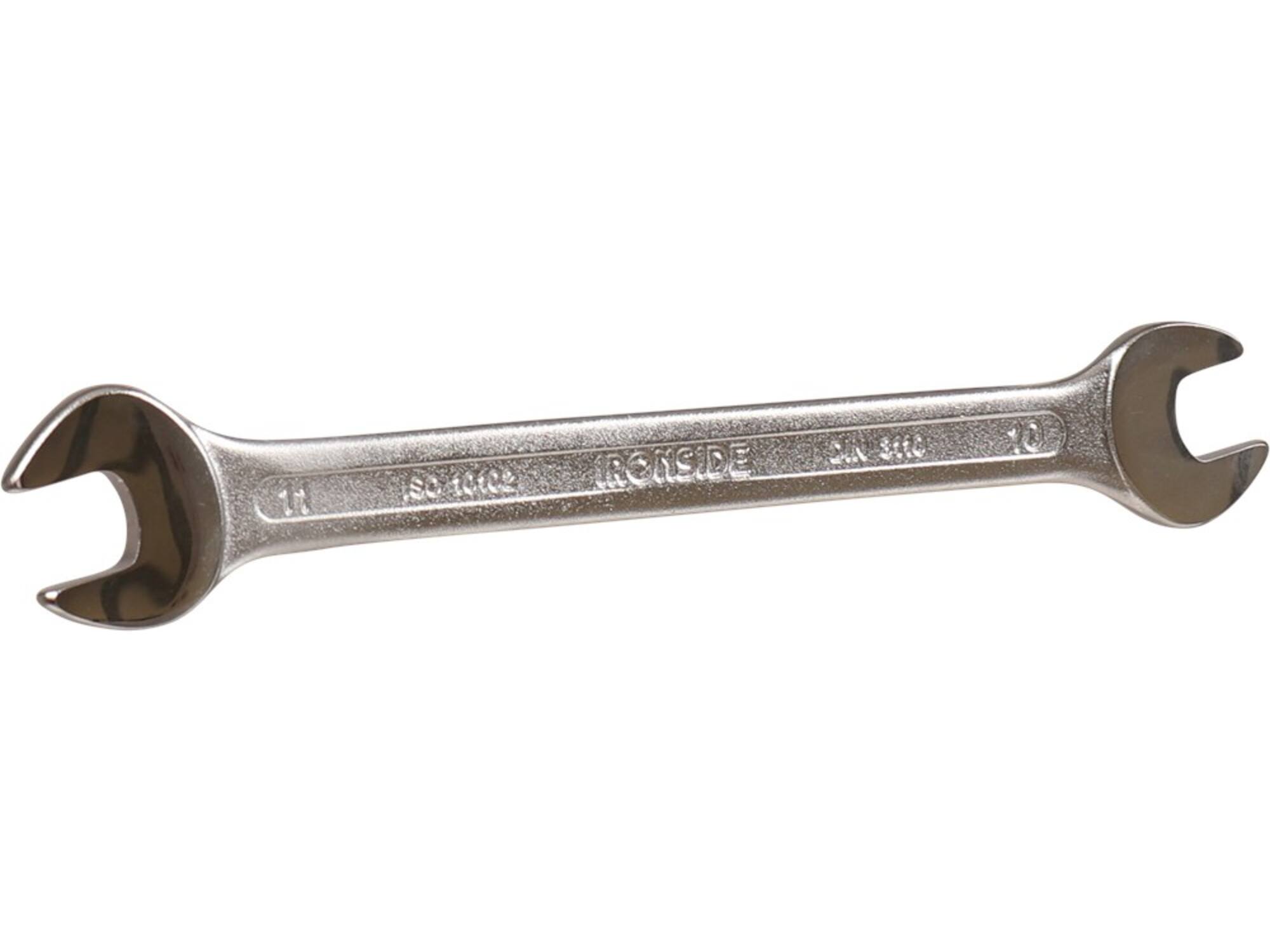 Ironside Steeksleutel chroom 10x11 mm
