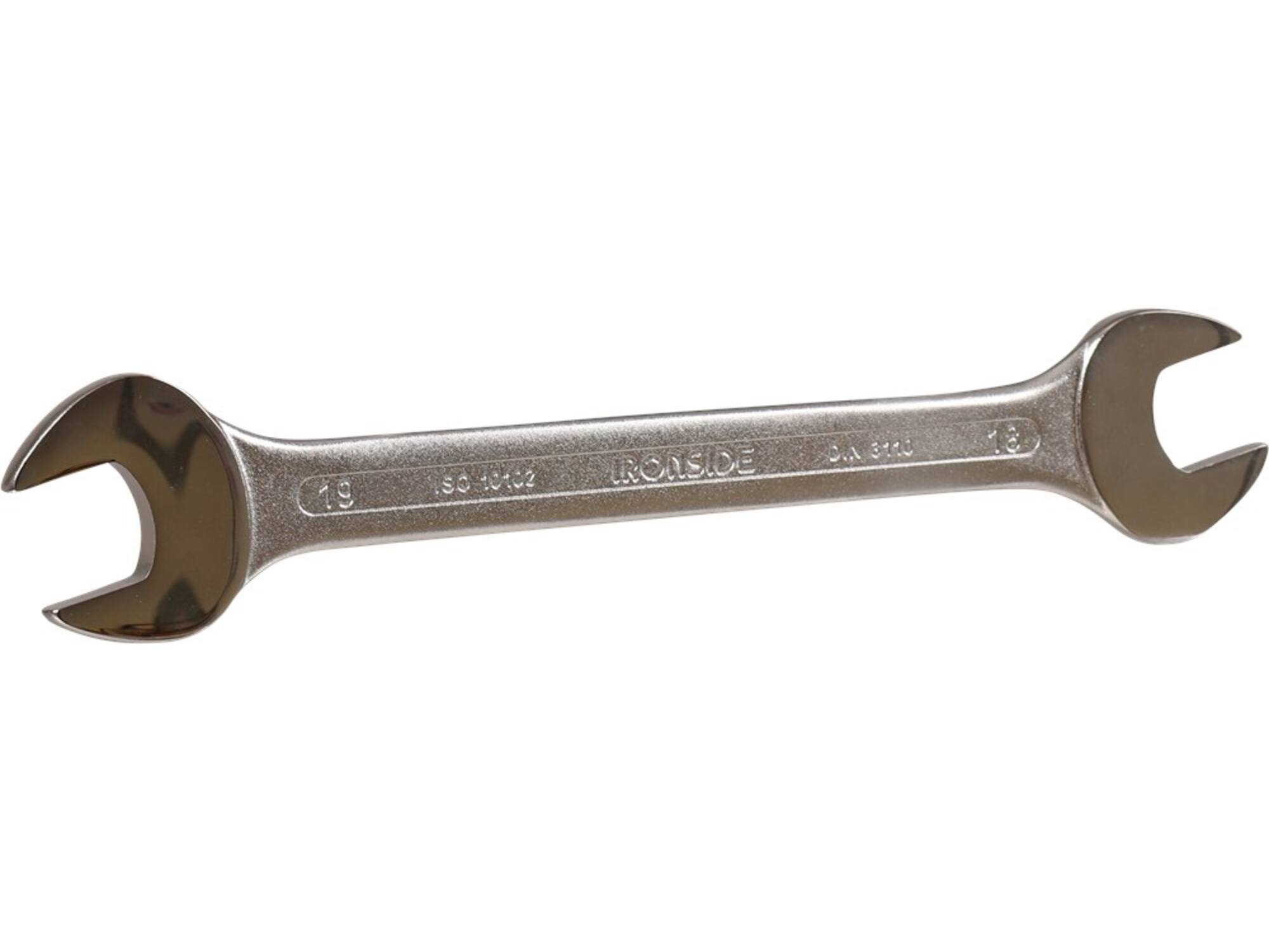 Ironside Steeksleutel chroom 18x19 mm