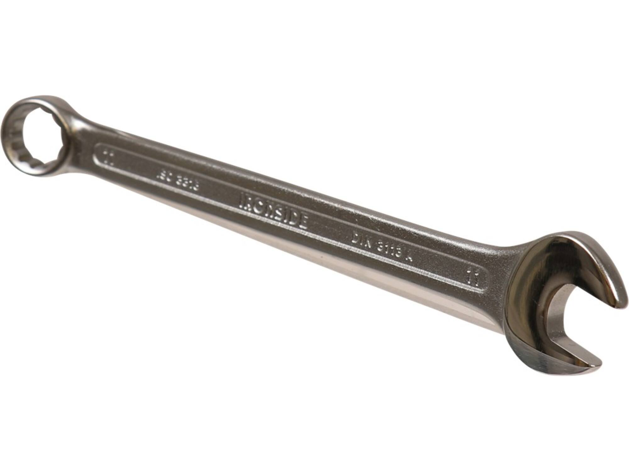 Ironside Ring-steeksleutel chroom 11 mm