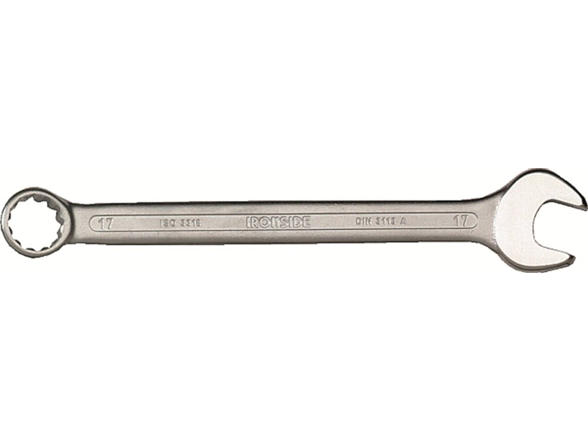 Ironside Ring-steeksleutel chroom 18 mm(vervallen VV=1871002)