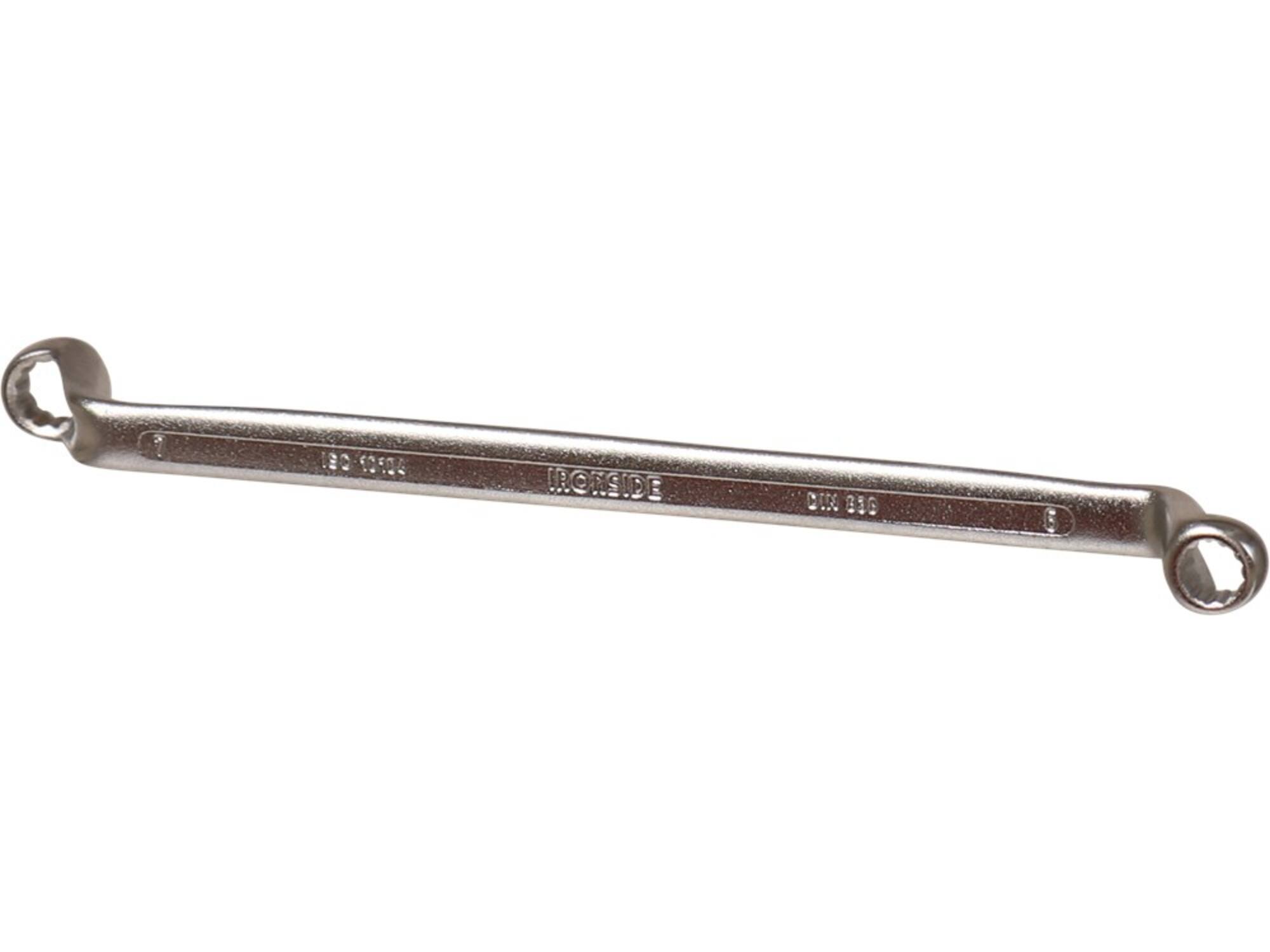 Ironside Ringsleutel chroom 6x7 mm