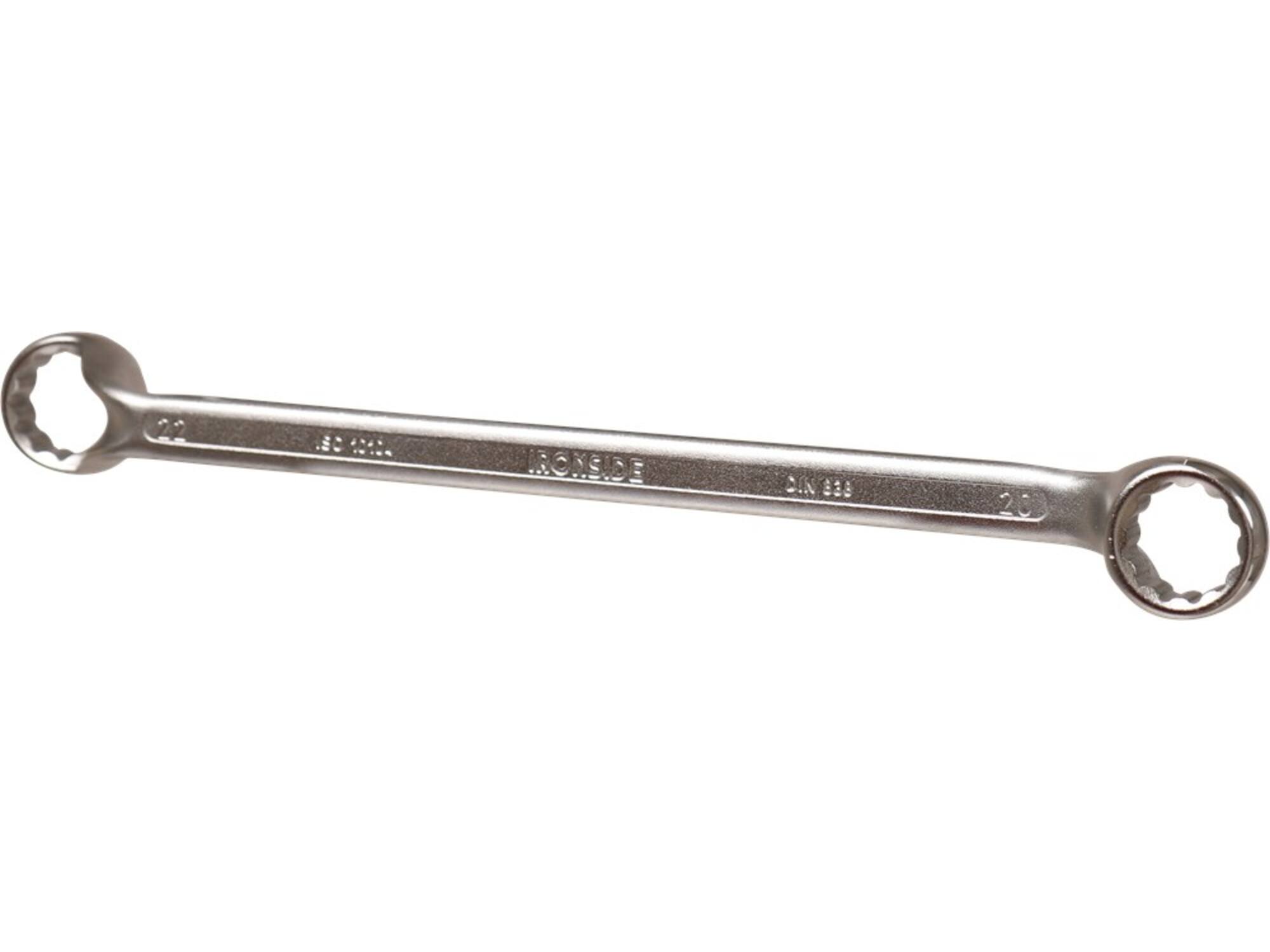 Ironside Ringsleutel chroom 20x22 mm