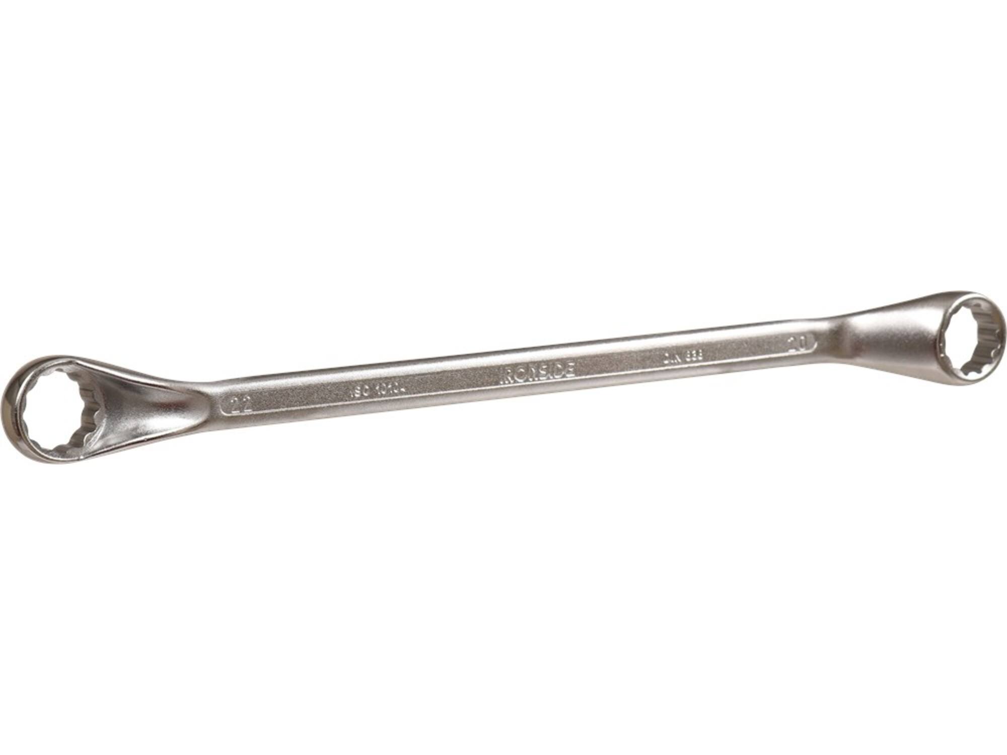Ironside Ringsleutel chroom 20x22 mm