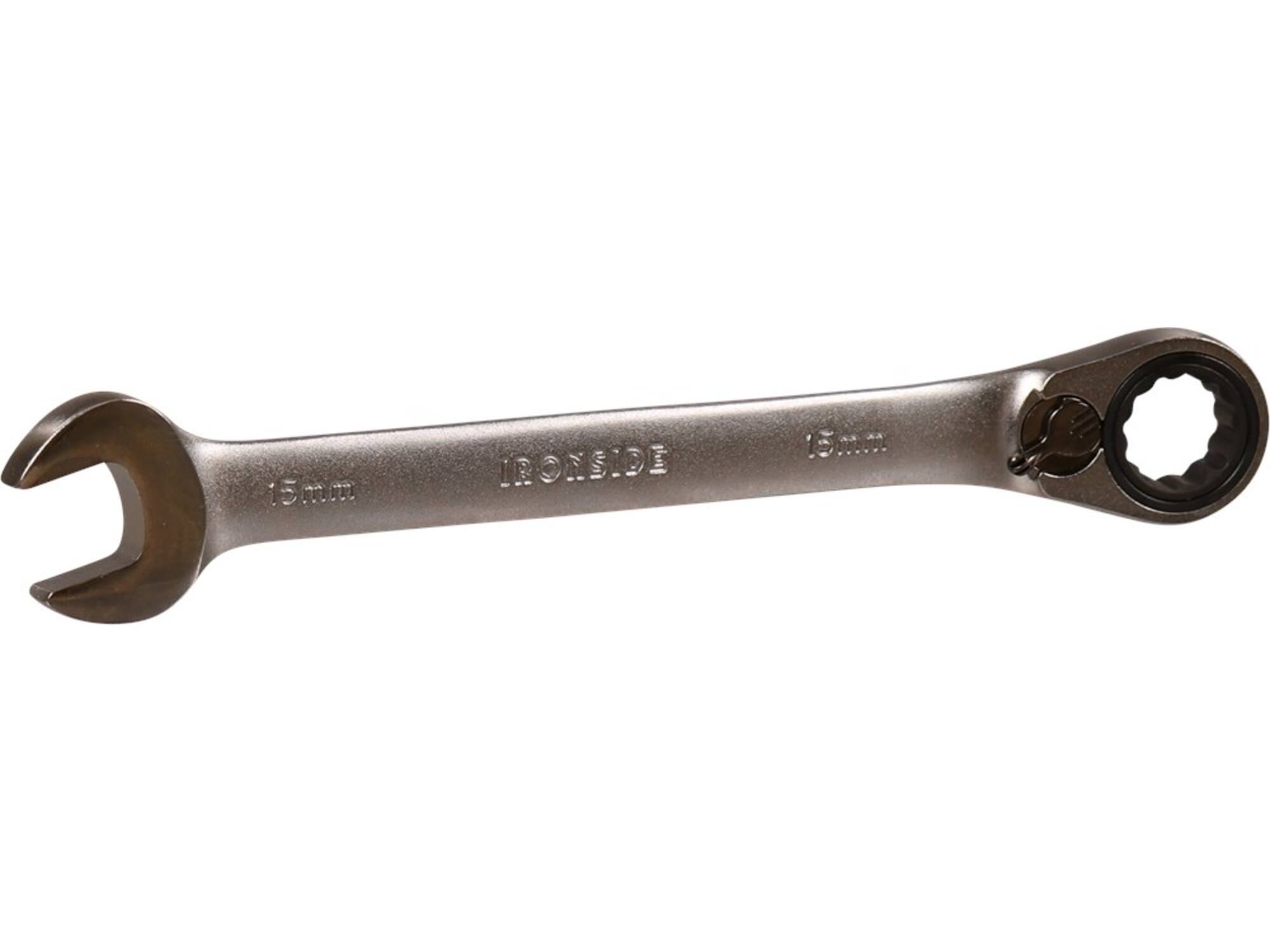 Ironside Ratelsleutel chroom 15 mm