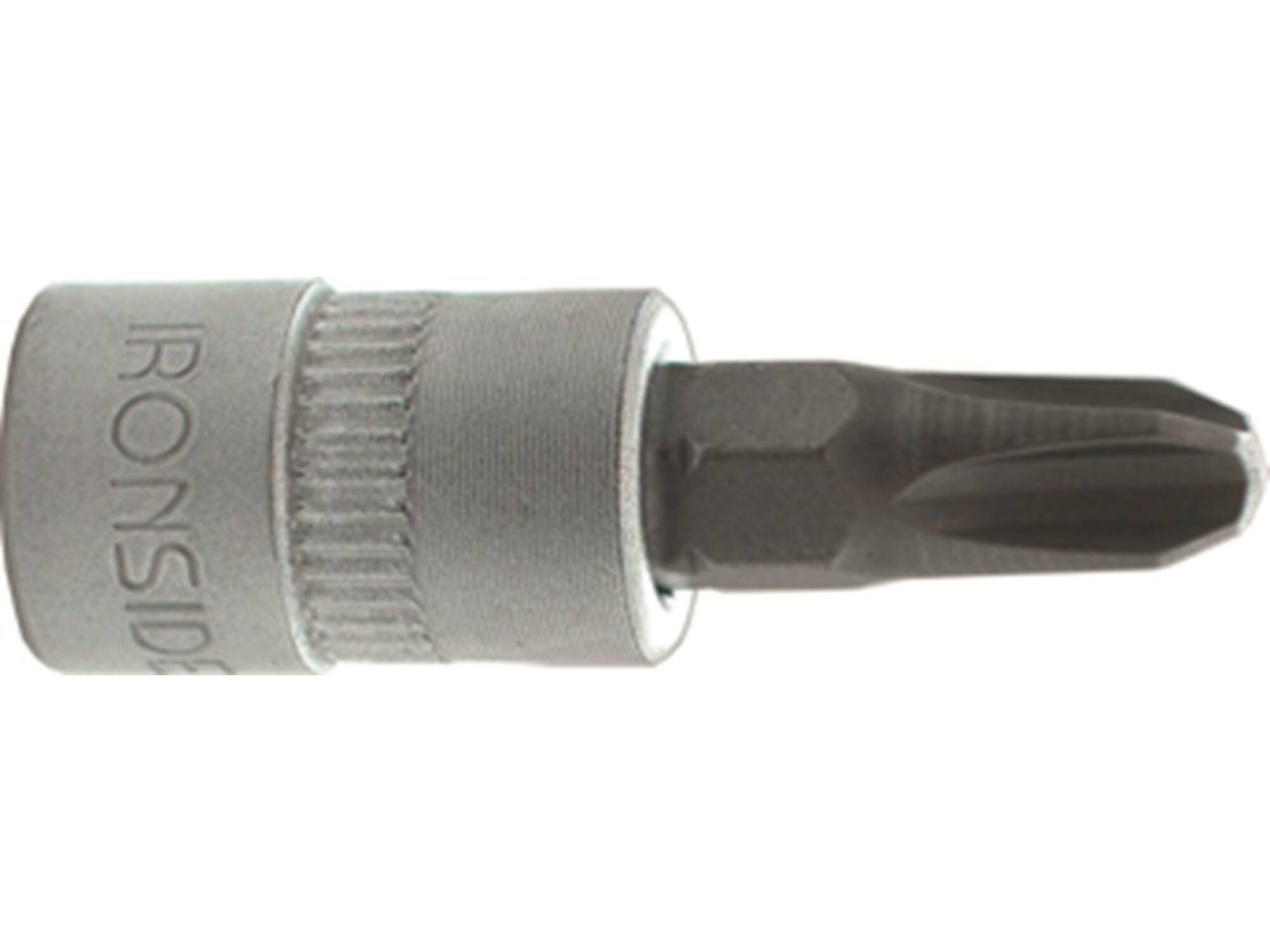 Ironside Dopsleutelschroevendraaier chroom 1/4 ph1