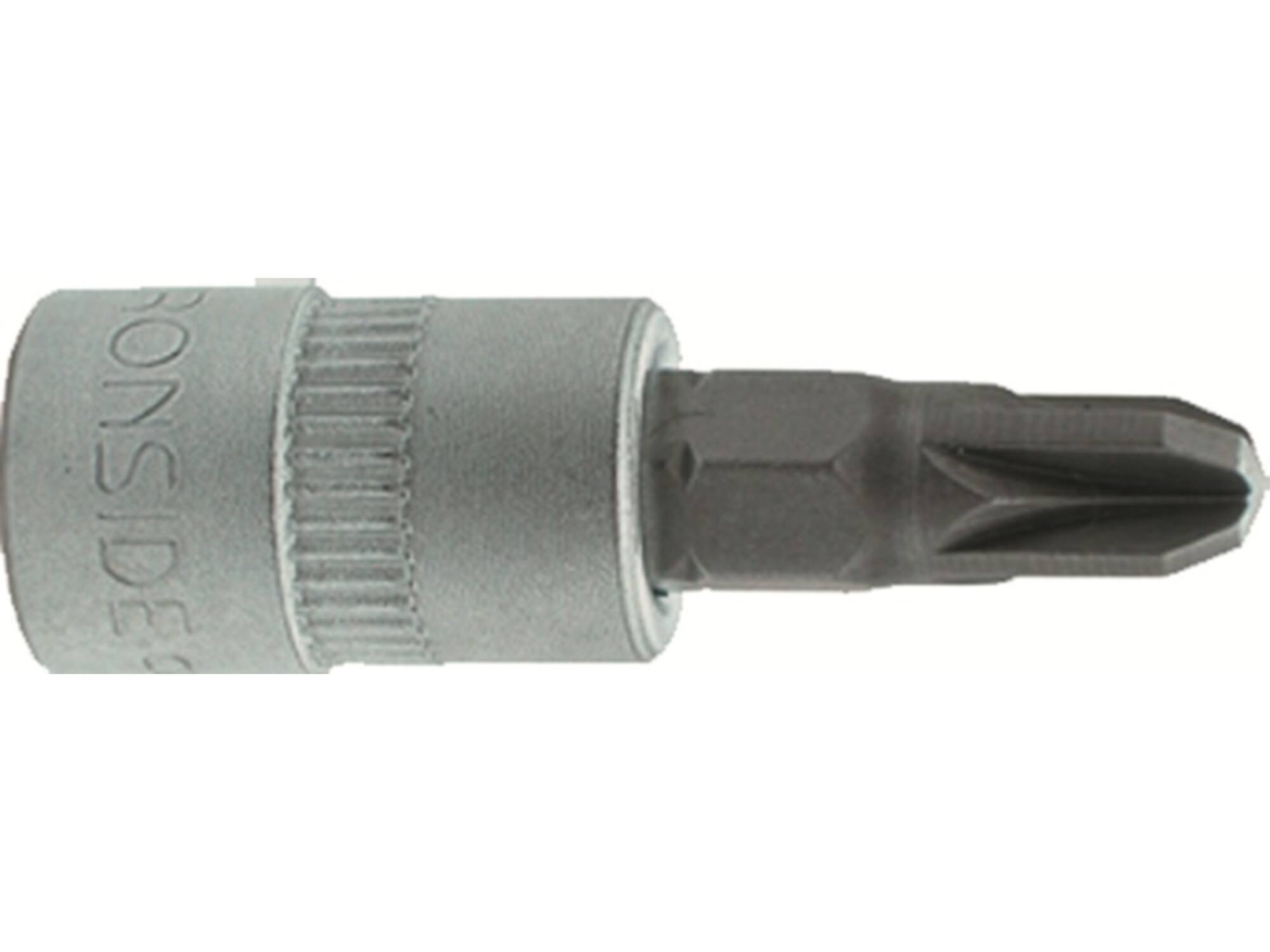 Ironside Dopsleutelschroevendraaier 3/8" kruis pz-2