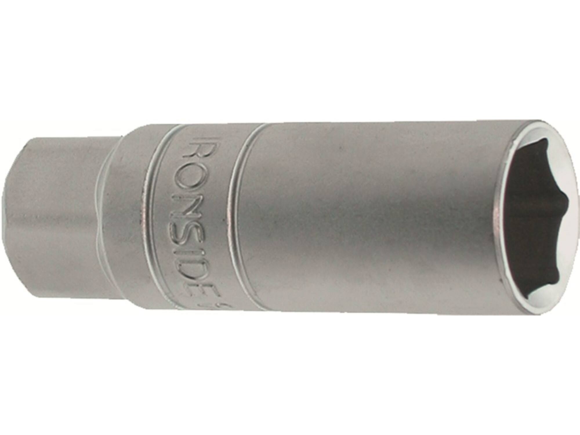 Ironside Bougiedopsleutel chroom sleuf 3/8"