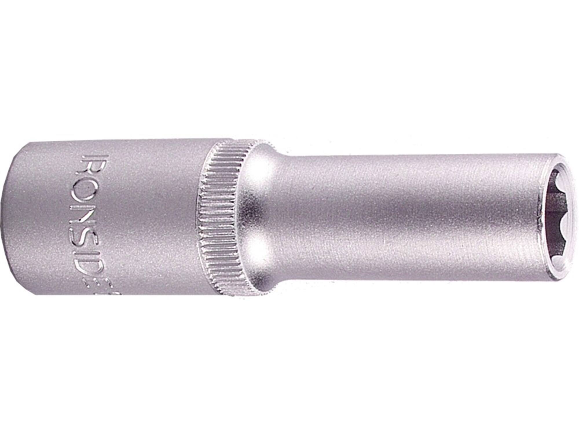 Ironside Dopsleutel chroom verlengd 3/8 11 mm (77 mm)