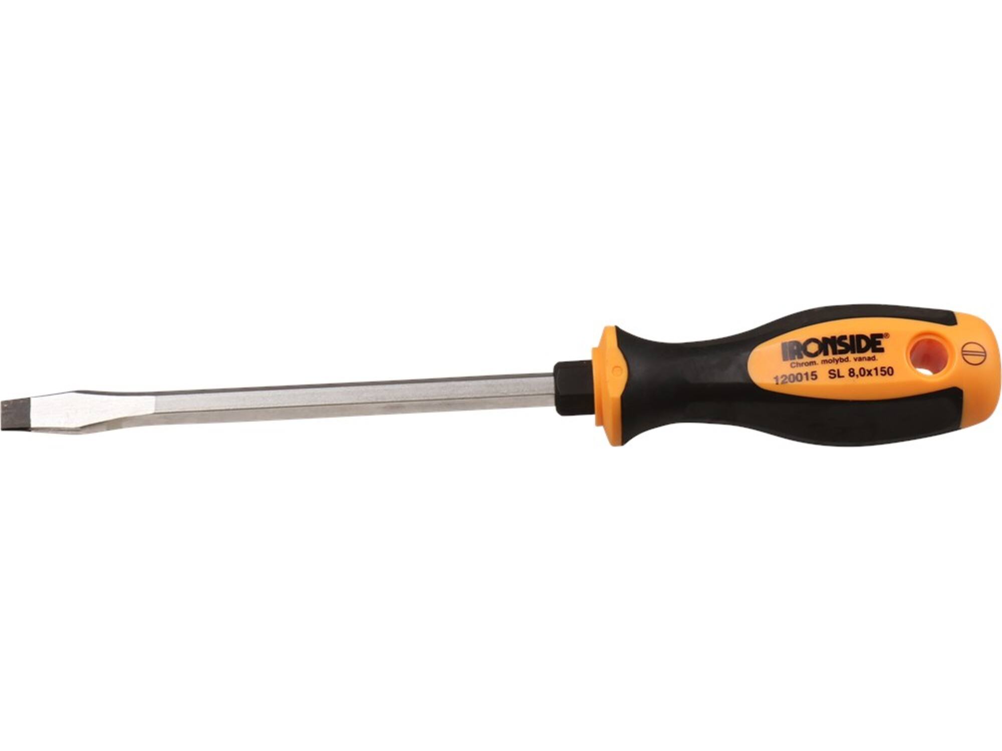 Ironside Schroevendraaier sleuf 8x150 mm