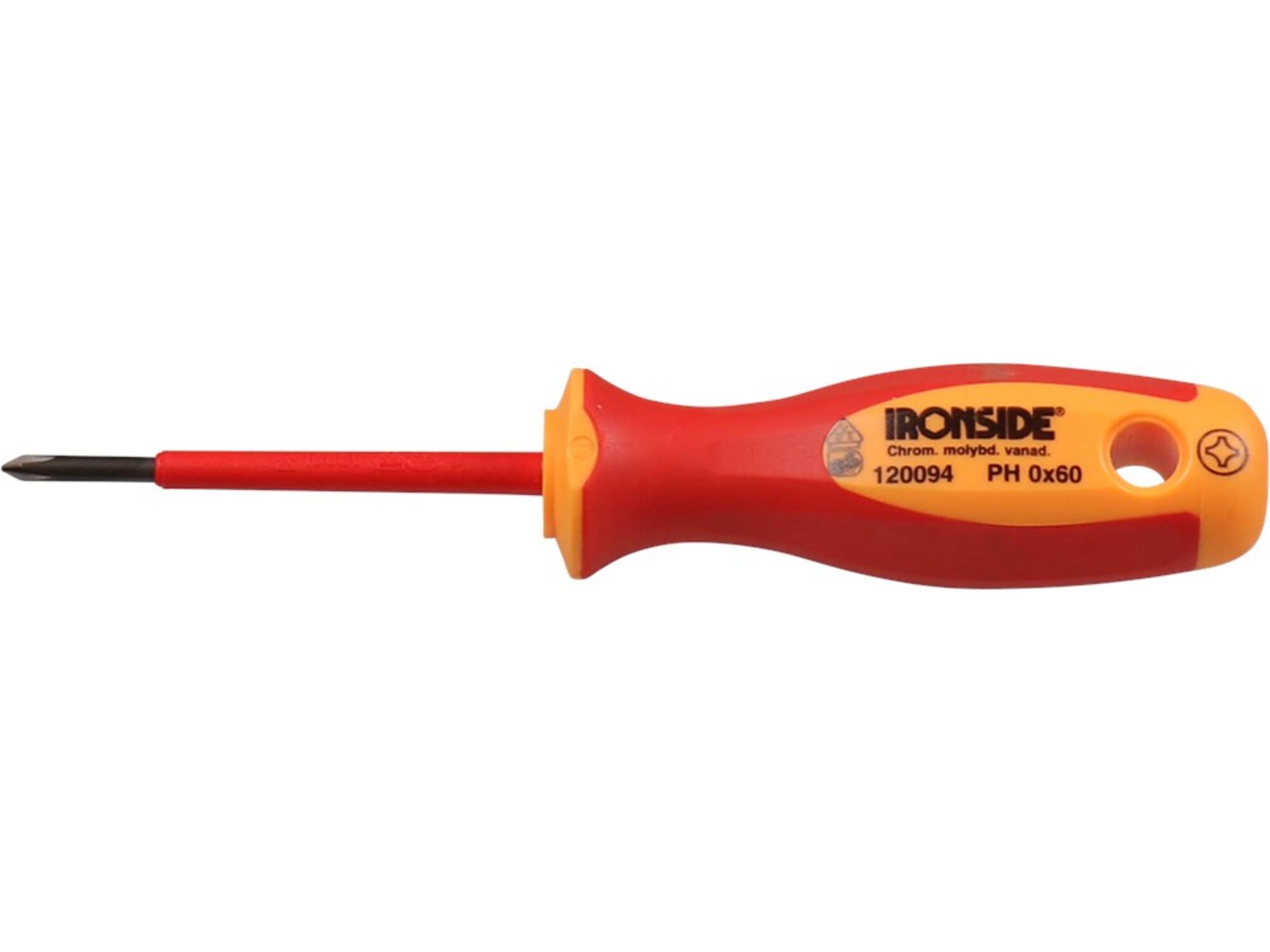 IRONSIDE Schroevendraaier elektriciens kruis VDE PH-0