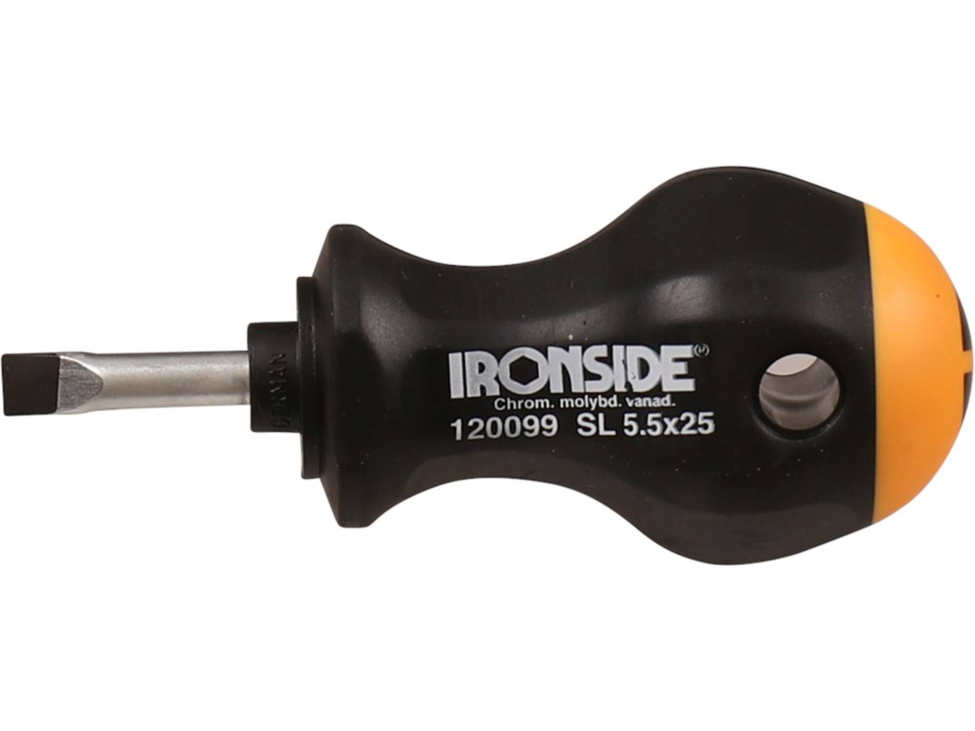 Ironside Stubby schroevendraaier sleuf vde 5.5x25