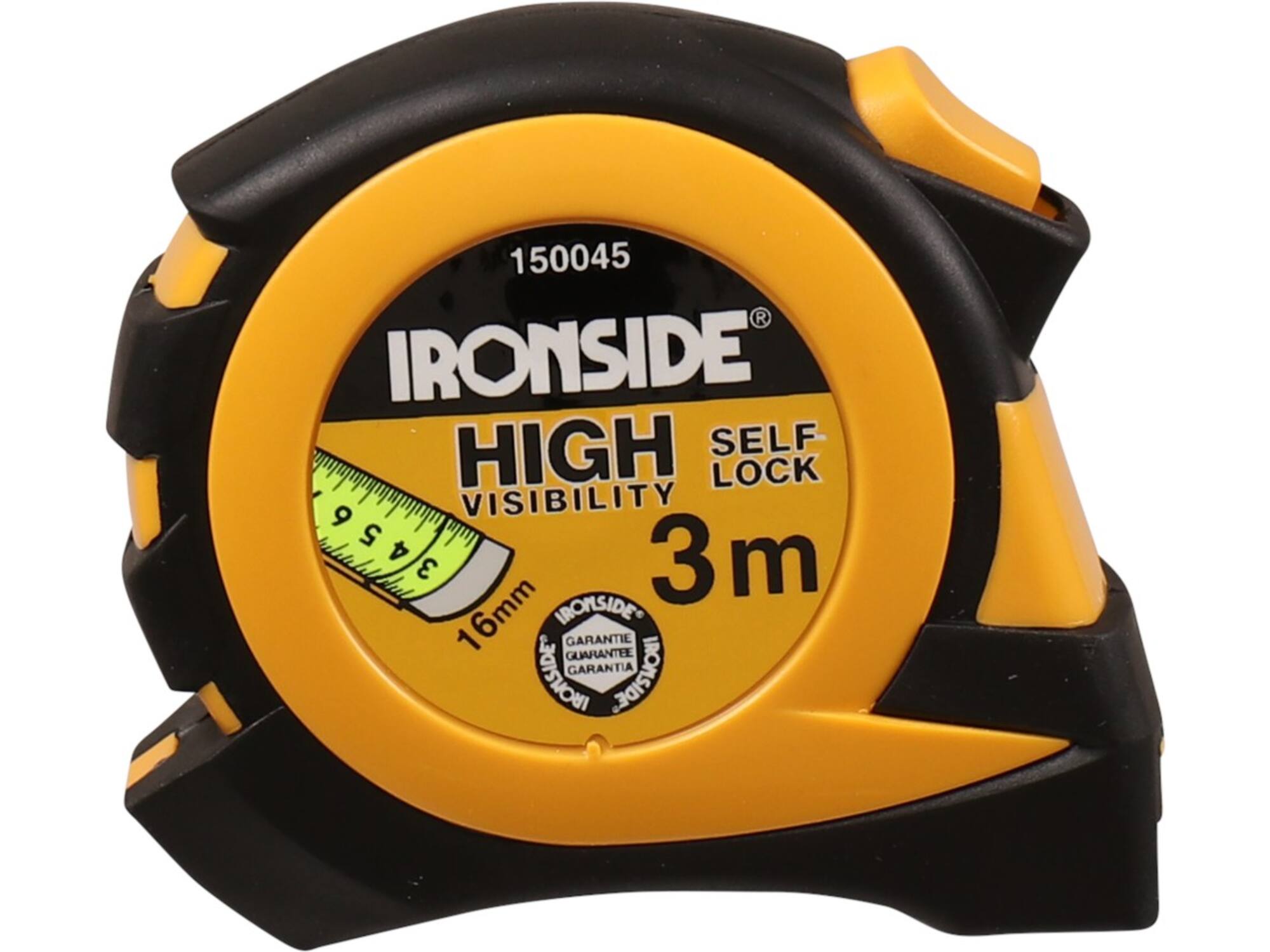 Ironside Rolbandmaat professioneel 3 meter-16 mm