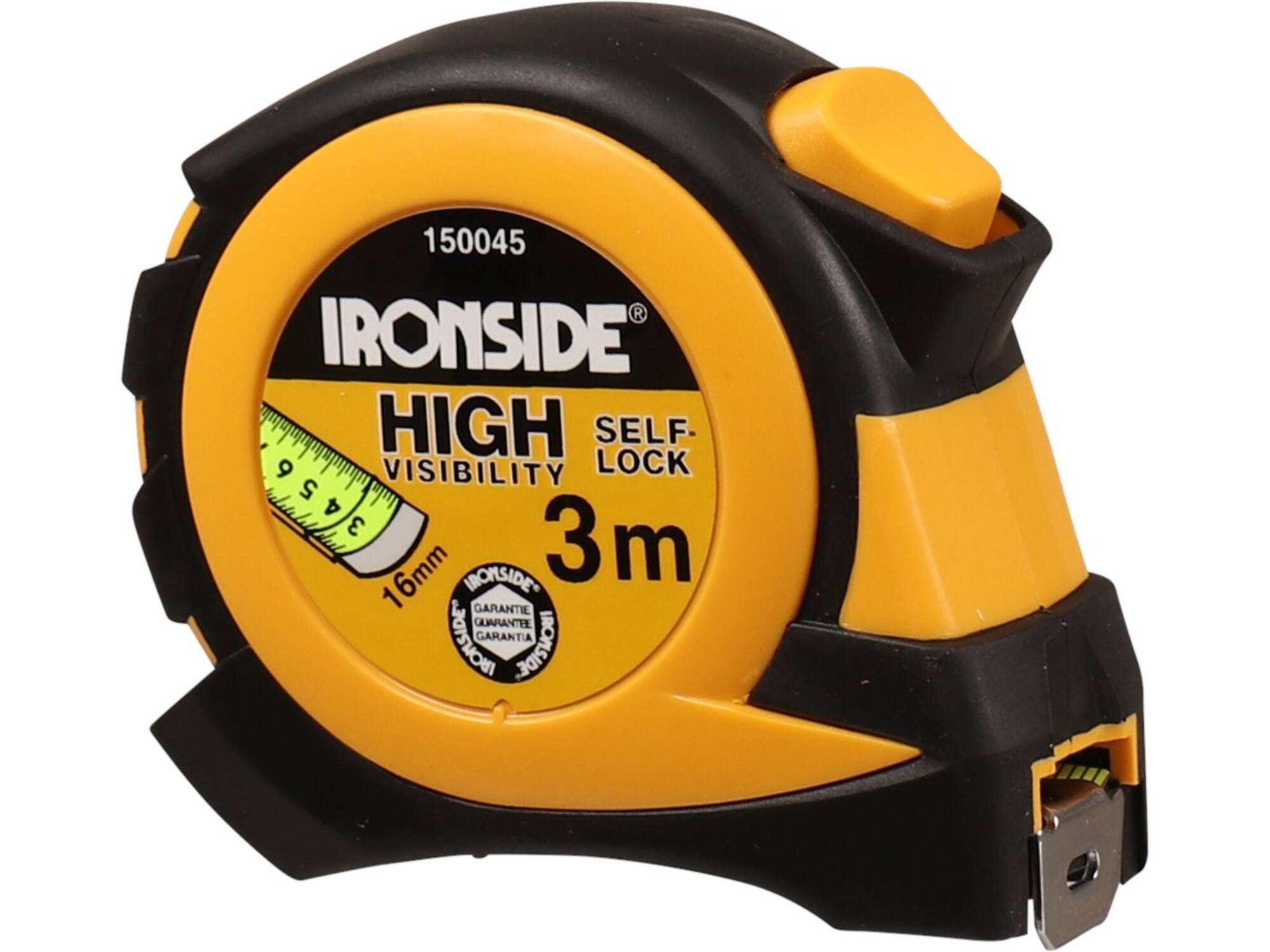 Ironside Rolbandmaat professioneel kunststof 5 meter-25 mm