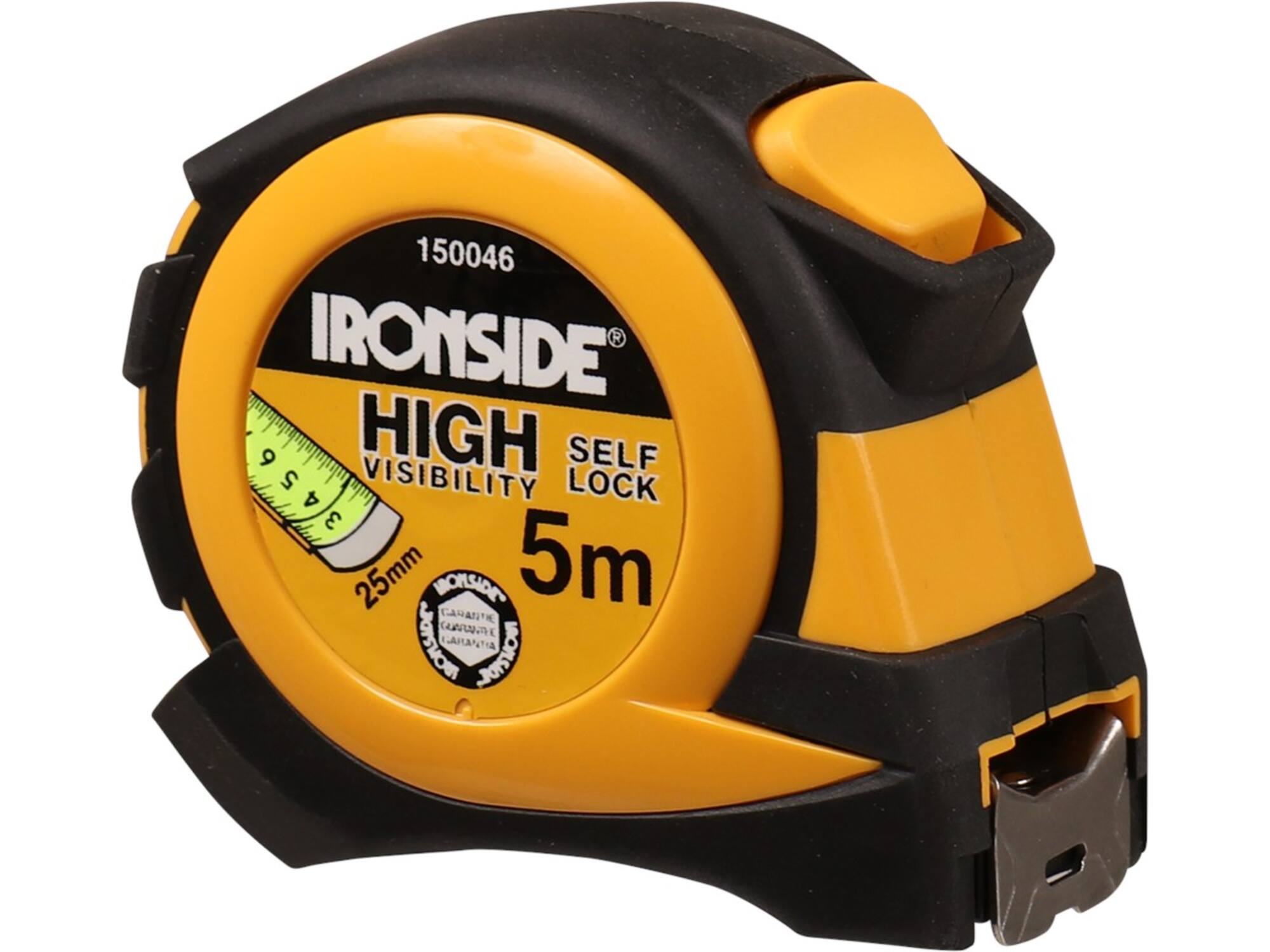 Ironside Rolbandmaat professioneel kunststof 5 meter-25 mm