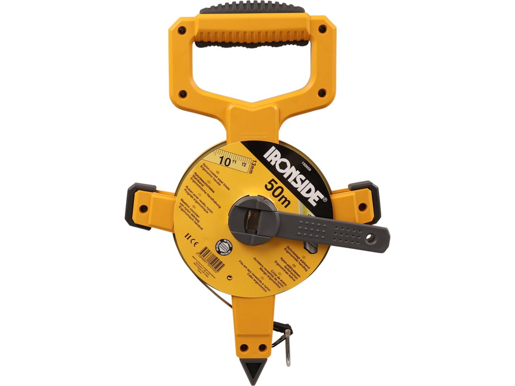 Ironside Landmetermaat met stalen band 50 meter