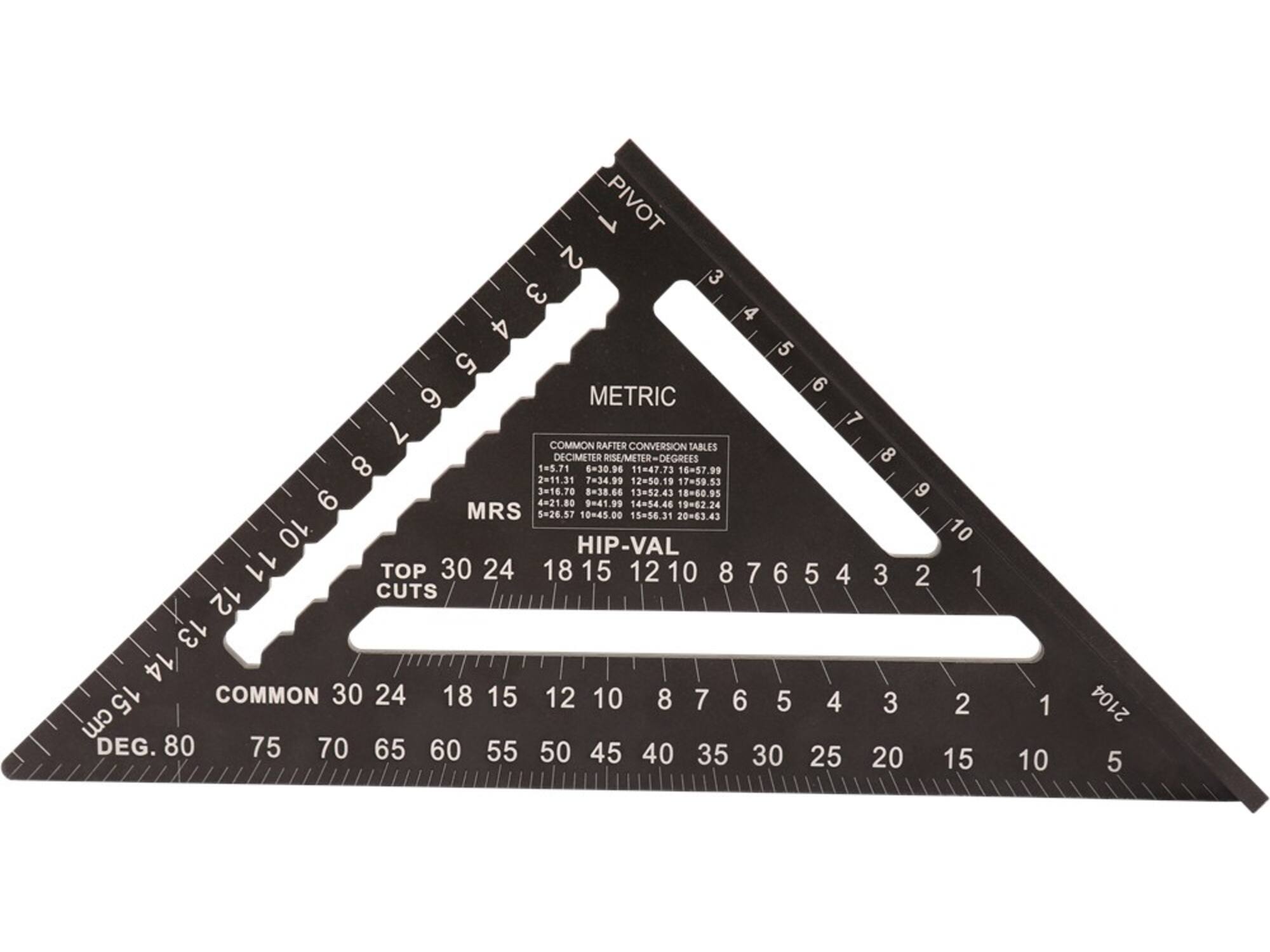 IRONSIDE Metrische winkelhaak 18CM
