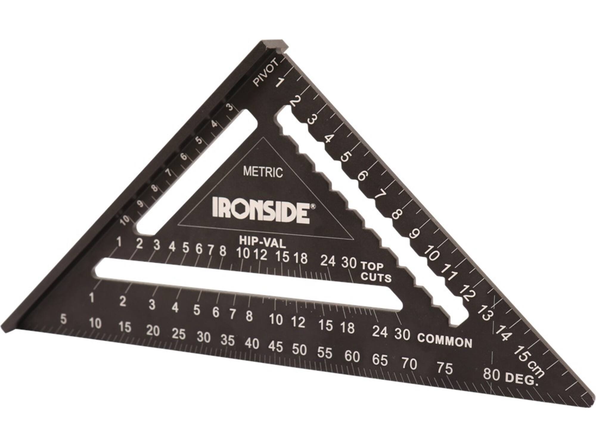 IRONSIDE Metrische winkelhaak 18CM